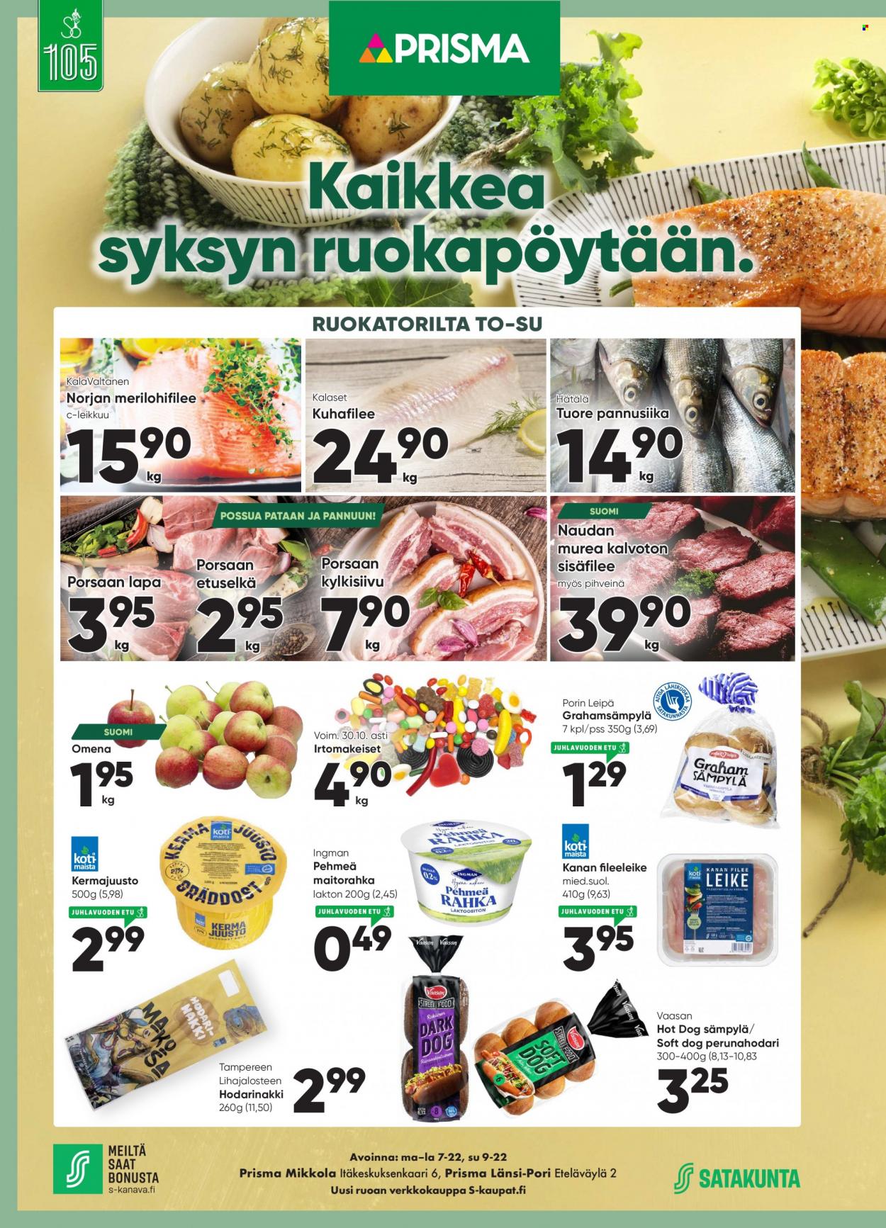 Prisma tarjoukset - 26.10.2022 - 30.10.2022. Sivu 1