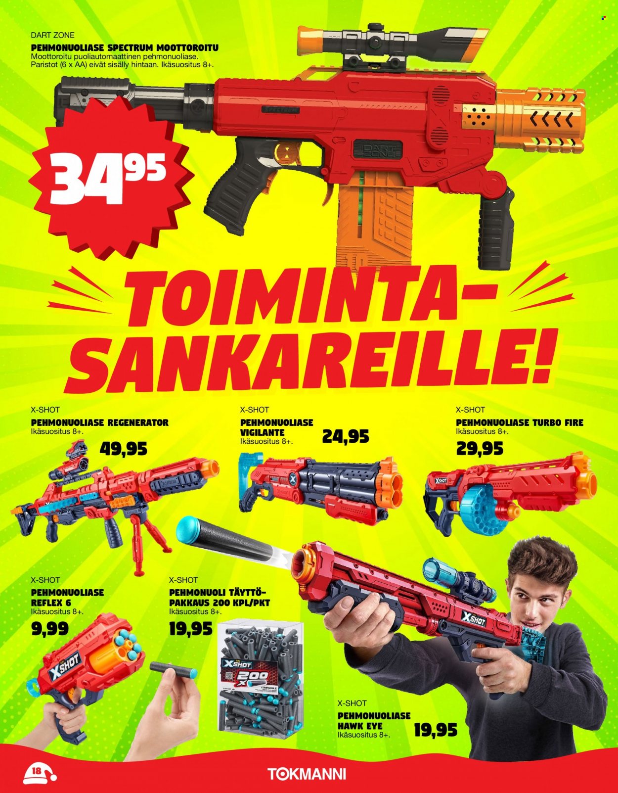 Tokmanni tarjoukset - 28.10.2022 - 24.12.2022. Sivu 18