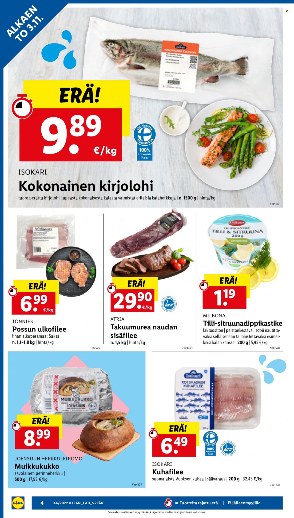 Lidl tarjoukset - 03.11.2022 - 09.11.2022. Sivu 4