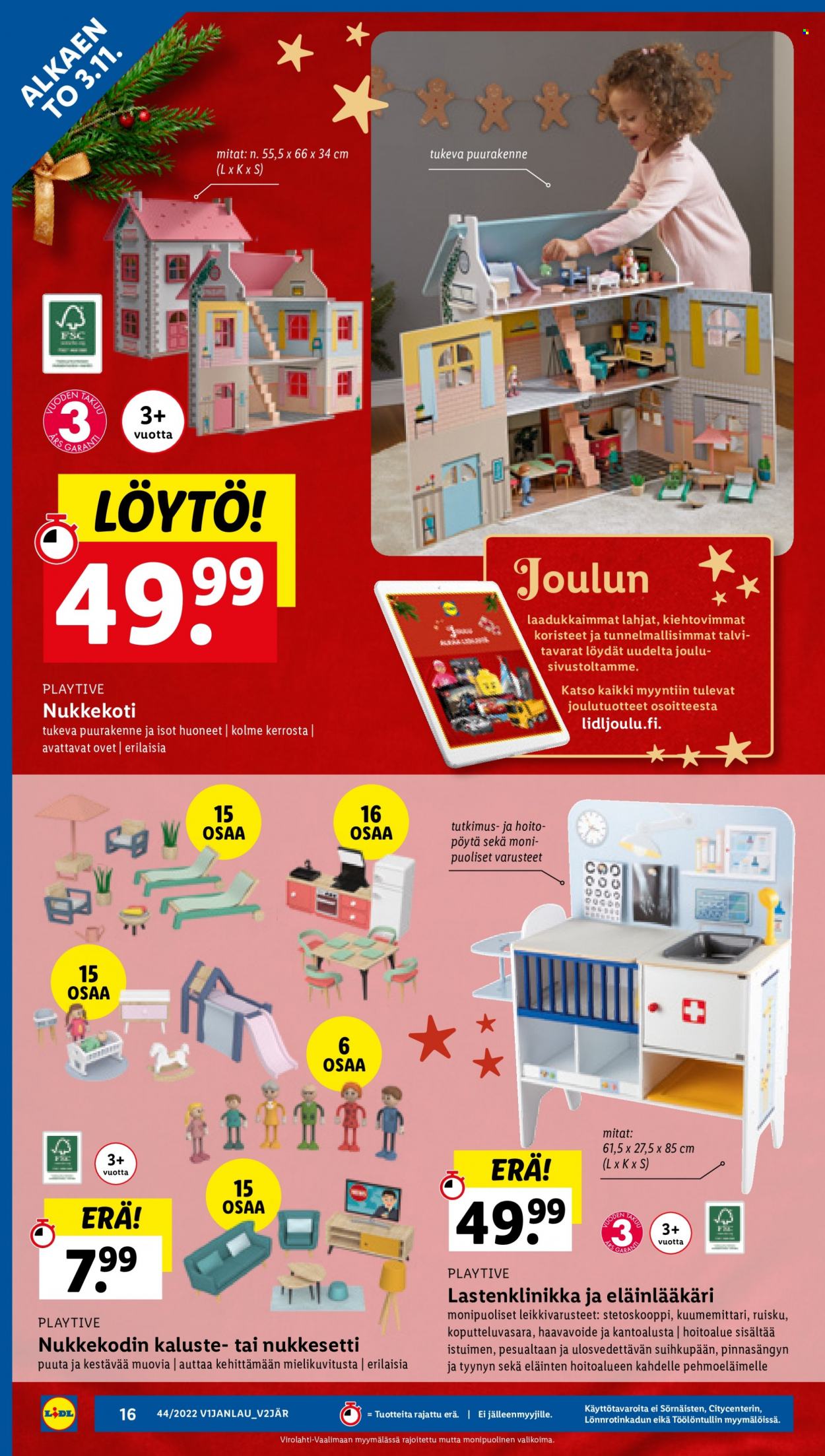 Lidl tarjoukset - 03.11.2022 - 09.11.2022. Sivu 16