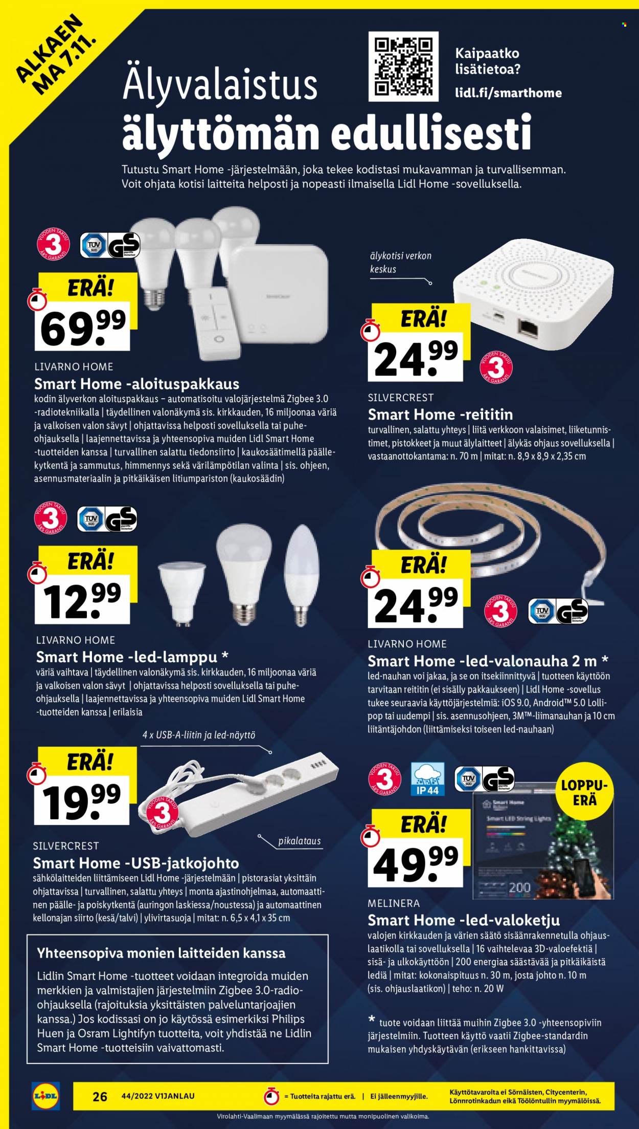 Lidl tarjoukset - 03.11.2022 - 09.11.2022. Sivu 26