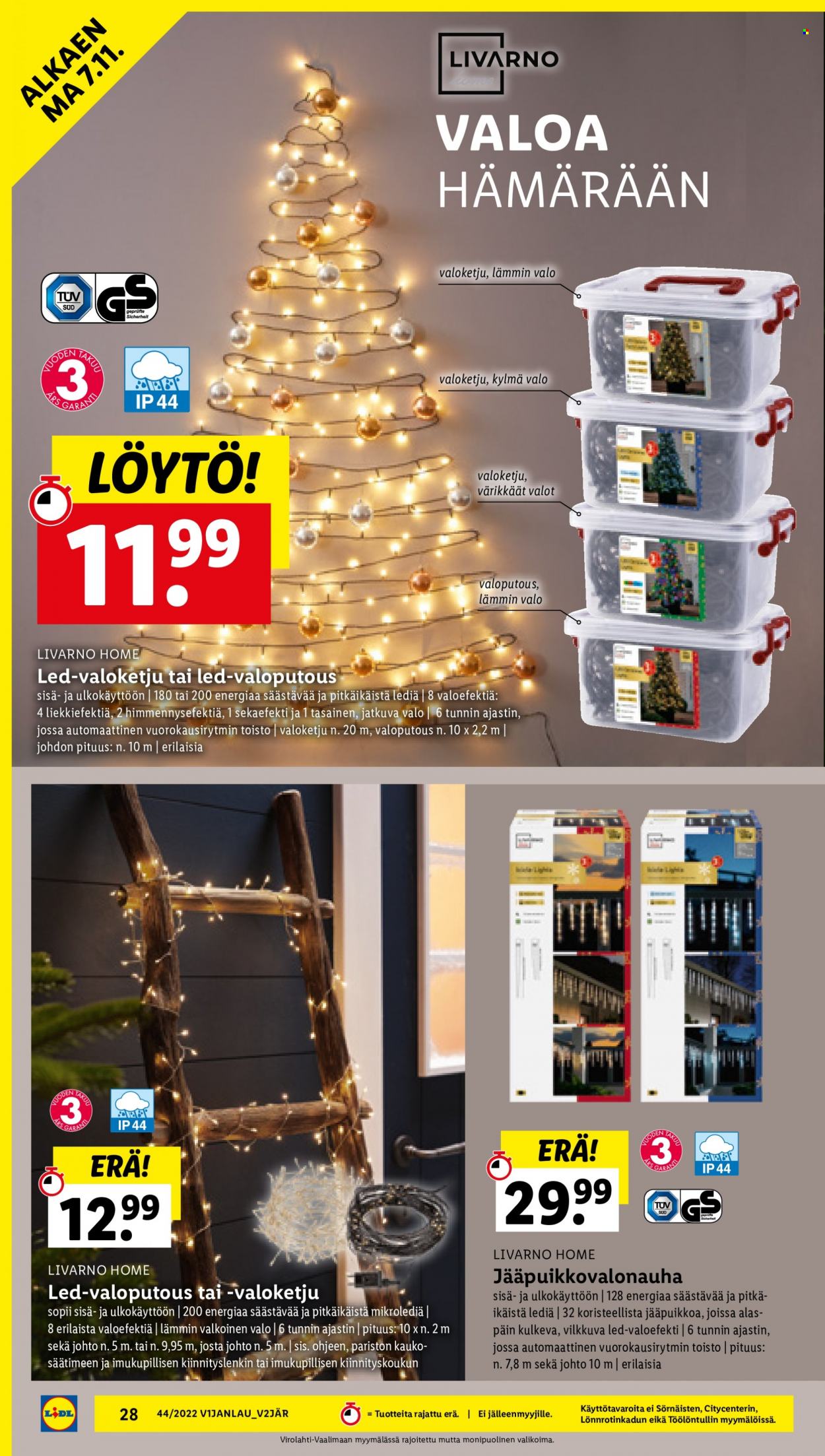 Lidl tarjoukset - 03.11.2022 - 09.11.2022. Sivu 28