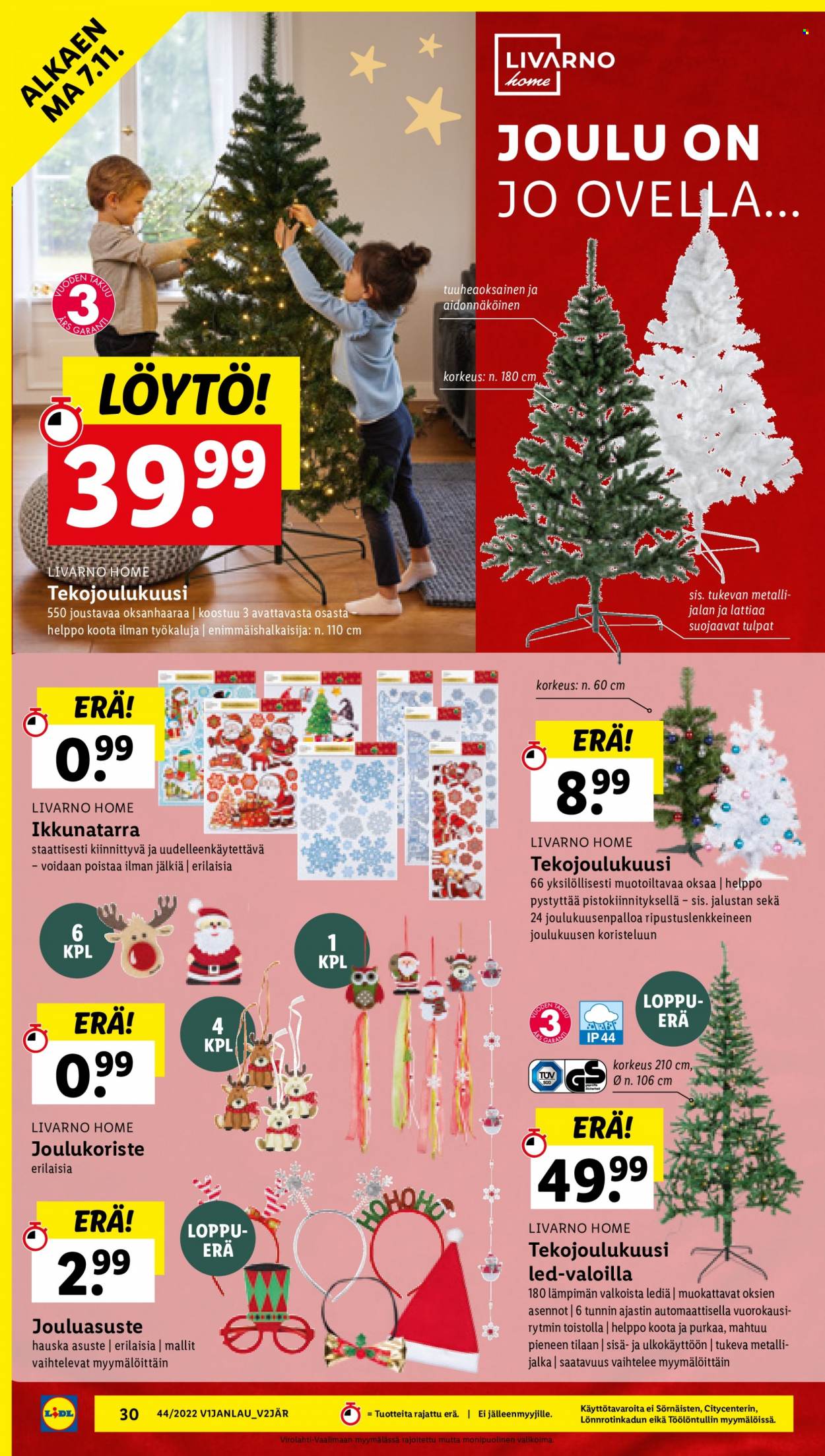 Lidl tarjoukset - 03.11.2022 - 09.11.2022. Sivu 30