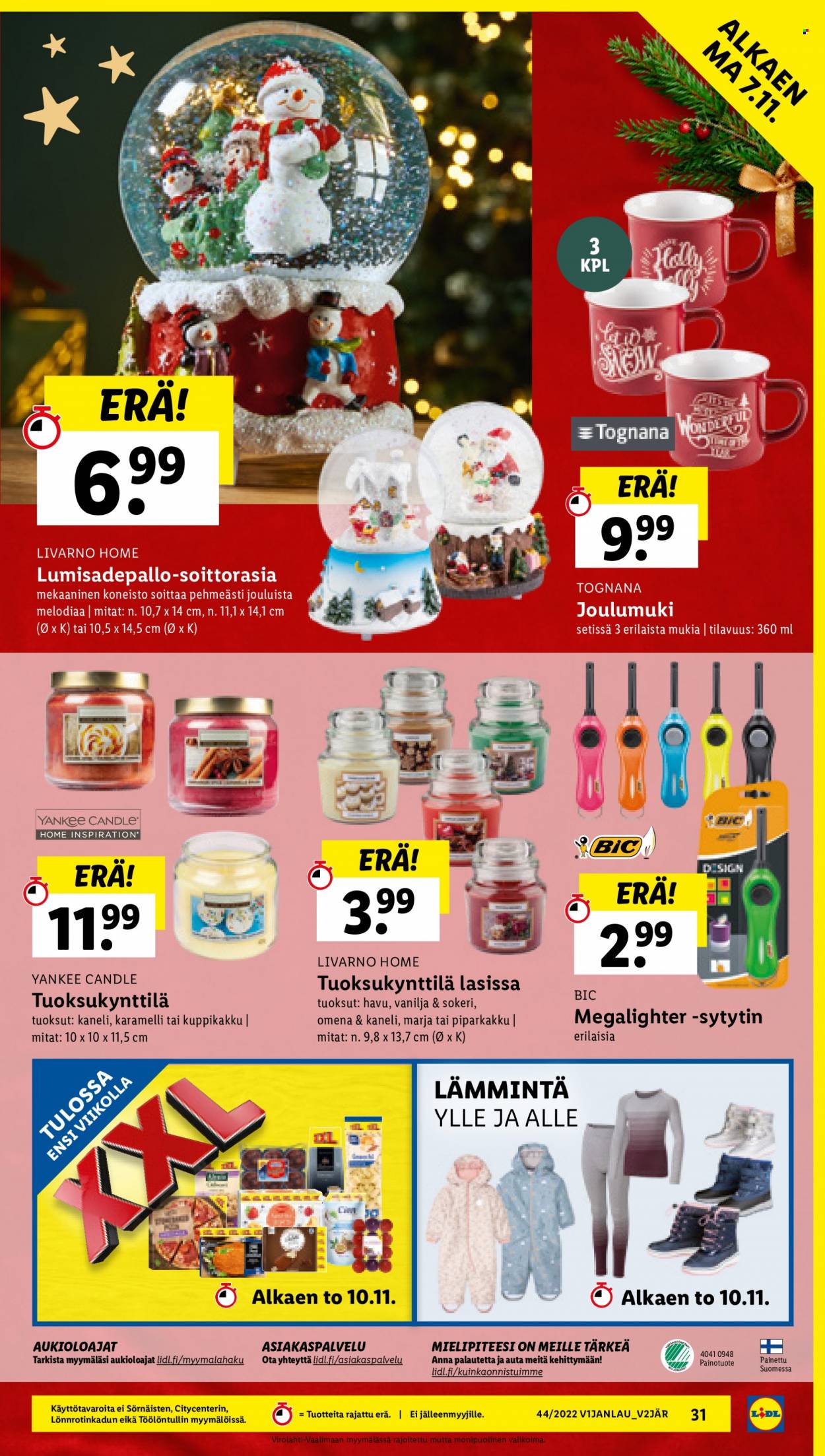 Lidl tarjoukset - 03.11.2022 - 09.11.2022. Sivu 31