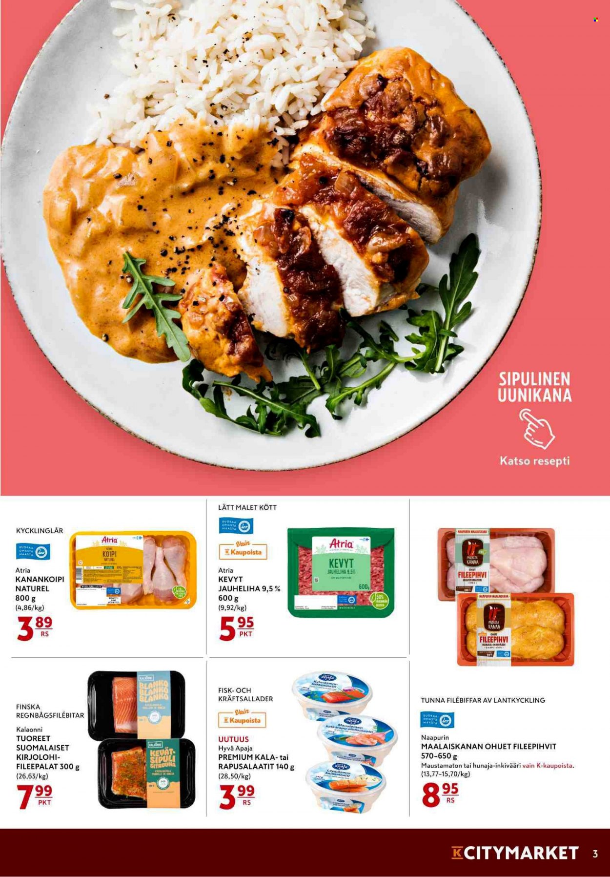 K-citymarket tarjoukset - 31.10.2022 - 06.11.2022. Sivu 3