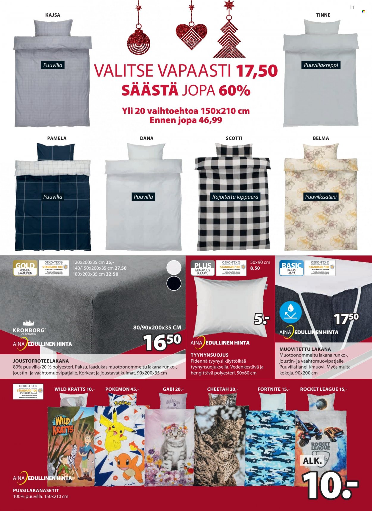 JYSK tarjoukset - 31.10.2022 - 06.11.2022. Sivu 11