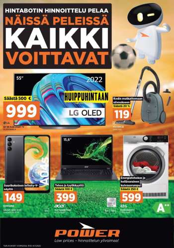 Power tarjoukset  - 31.10.2022 - 06.11.2022.