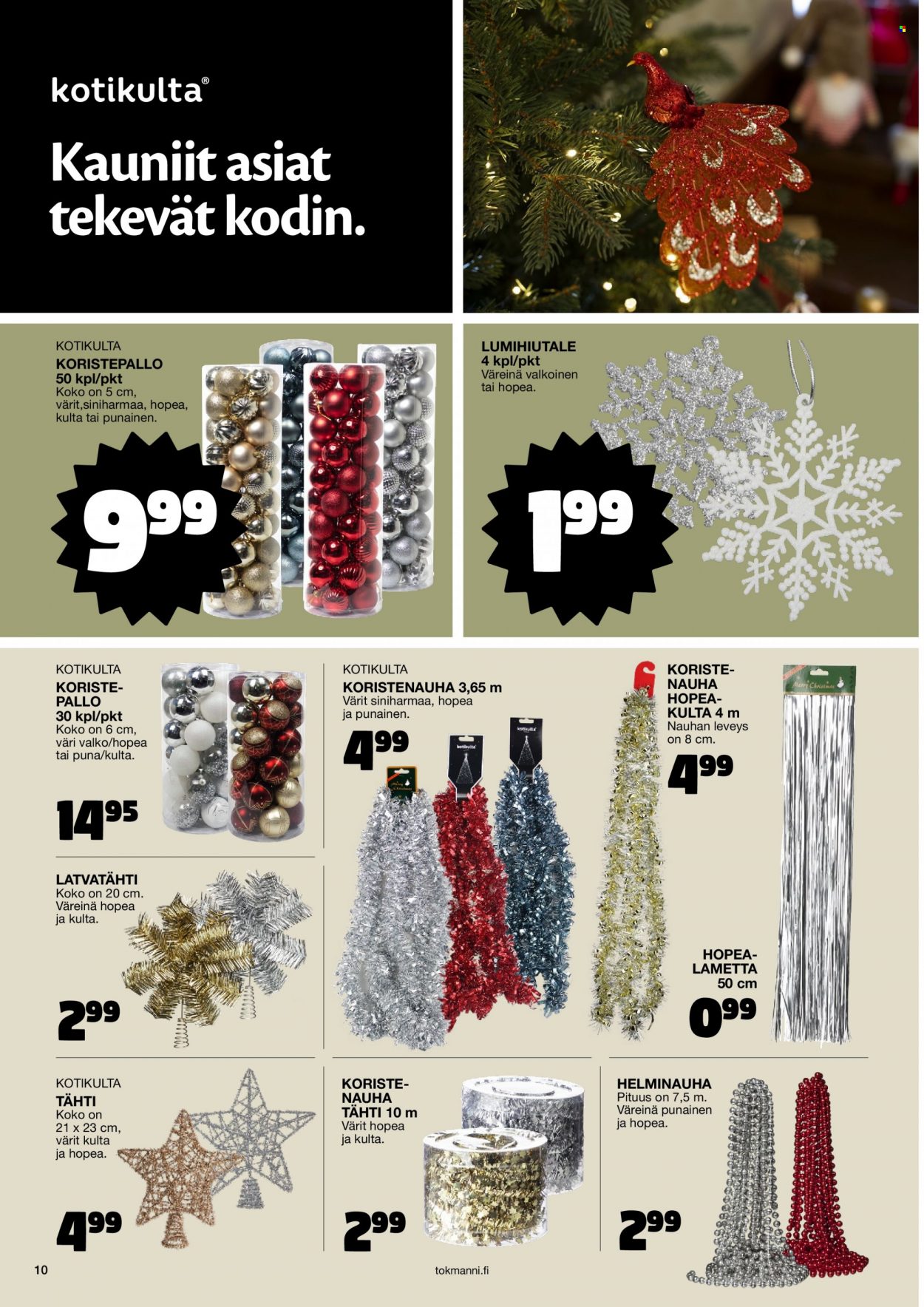 Tokmanni tarjoukset - 31.10.2022 - 24.12.2022. Sivu 10