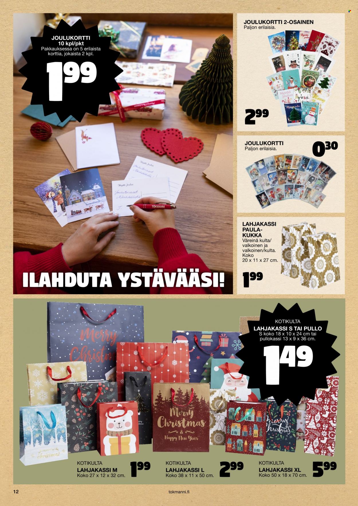 Tokmanni tarjoukset - 31.10.2022 - 24.12.2022. Sivu 12