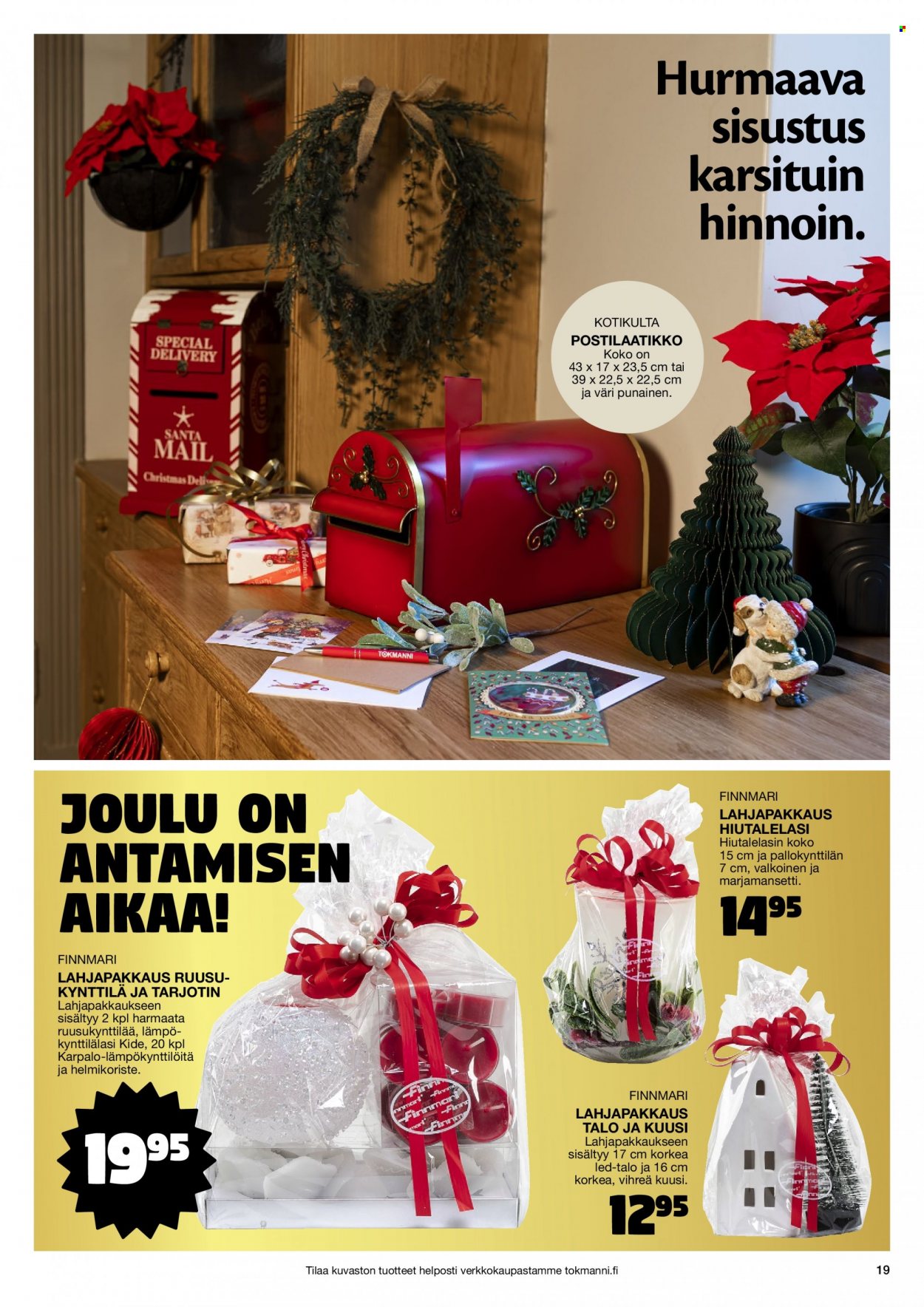 Tokmanni tarjoukset - 31.10.2022 - 24.12.2022. Sivu 19