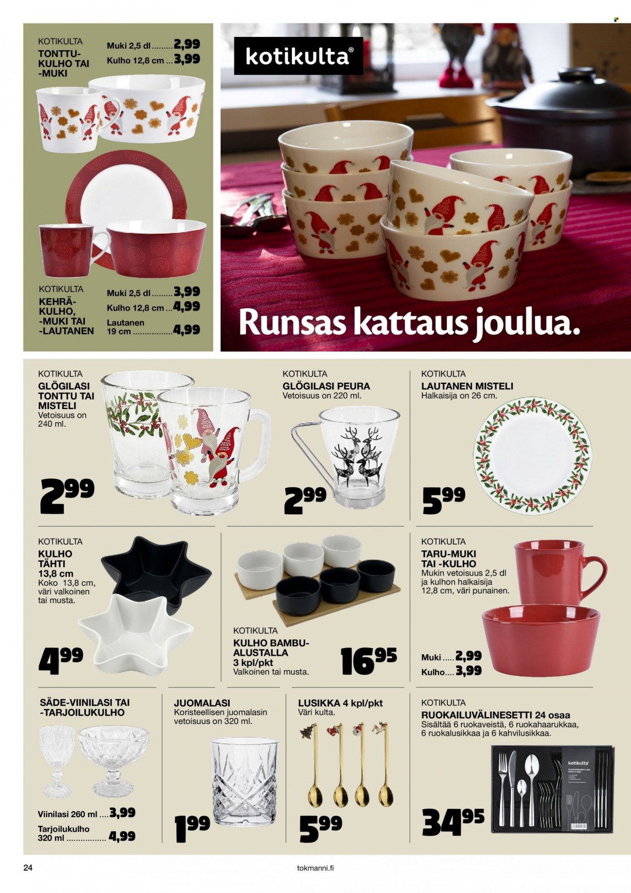 Tokmanni tarjoukset - 31.10.2022 - 24.12.2022. Sivu 24