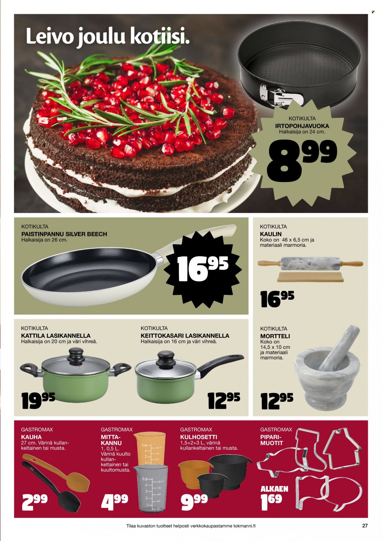 Tokmanni tarjoukset - 31.10.2022 - 24.12.2022. Sivu 27