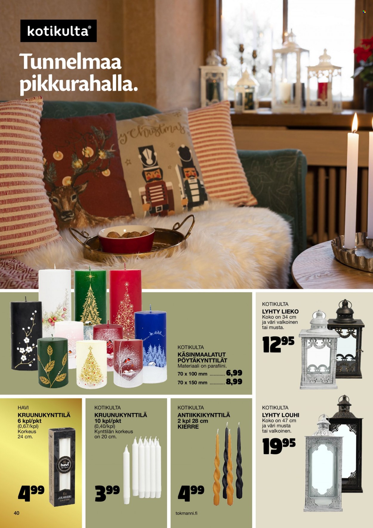 Tokmanni tarjoukset - 31.10.2022 - 24.12.2022. Sivu 40