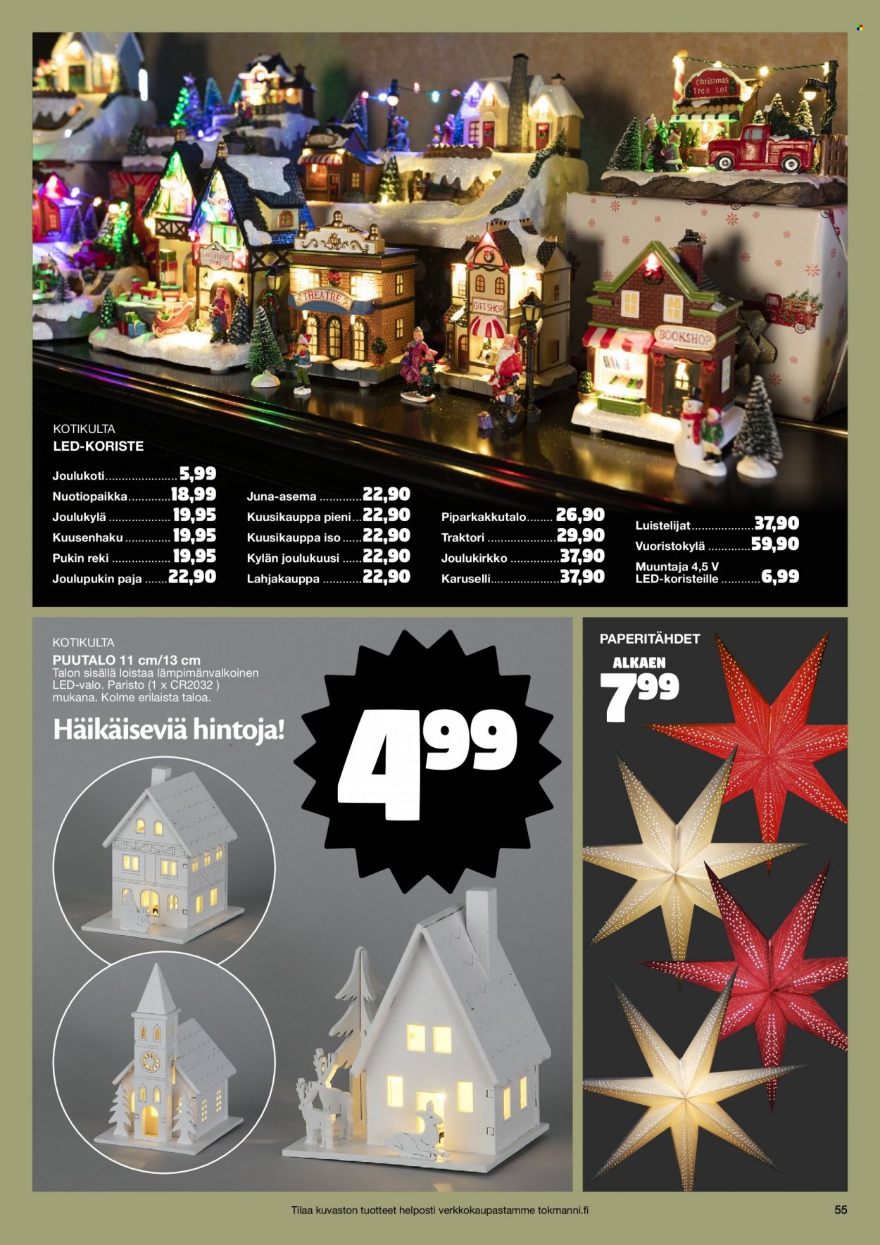 Tokmanni tarjoukset - 31.10.2022 - 24.12.2022. Sivu 55