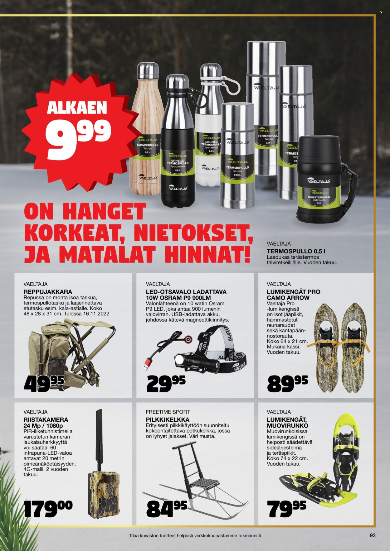 Tokmanni tarjoukset - 31.10.2022 - 24.12.2022. Sivu 93