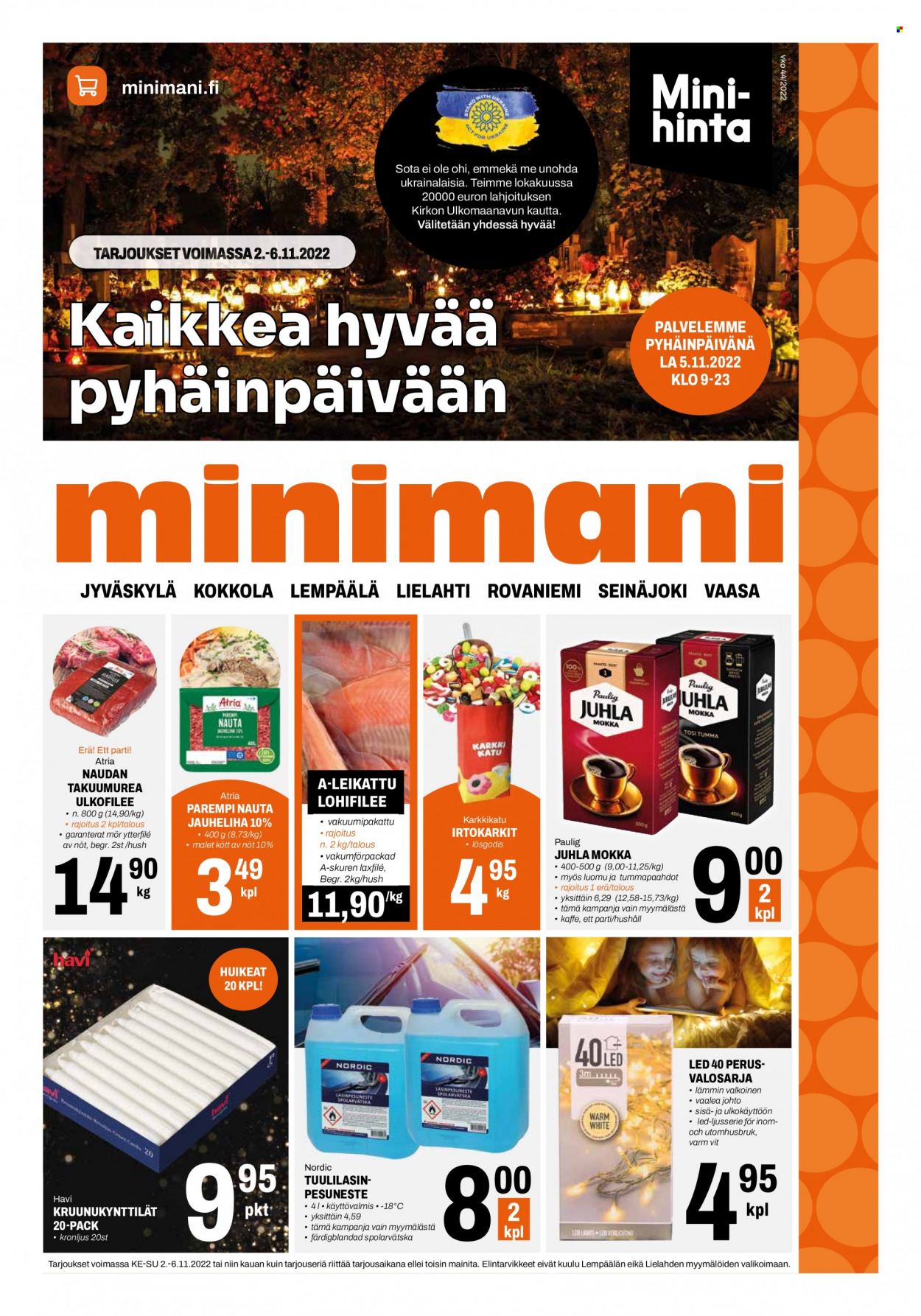Minimani tarjoukset - 02.11.2022 - 06.11.2022. Sivu 1