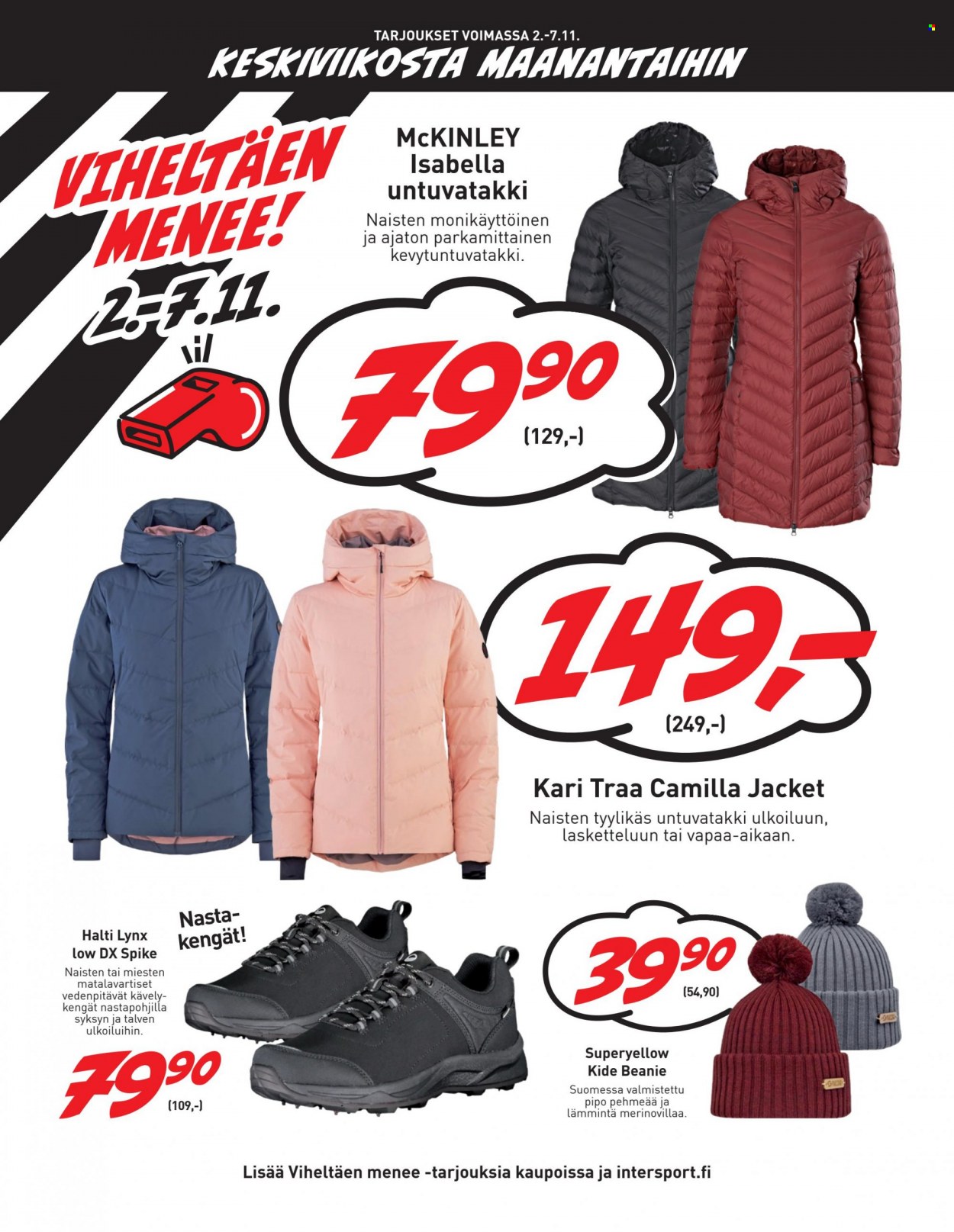 Intersport tarjoukset - 02.11.2022 - 07.11.2022. Sivu 10