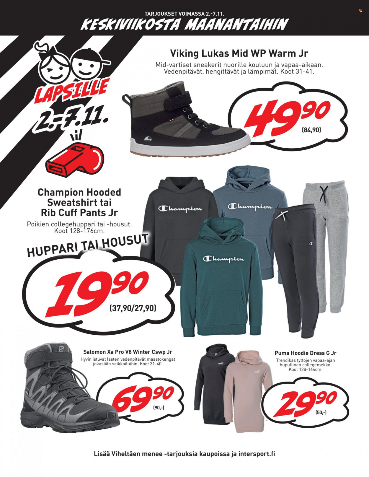Intersport tarjoukset - 02.11.2022 - 07.11.2022. Sivu 14