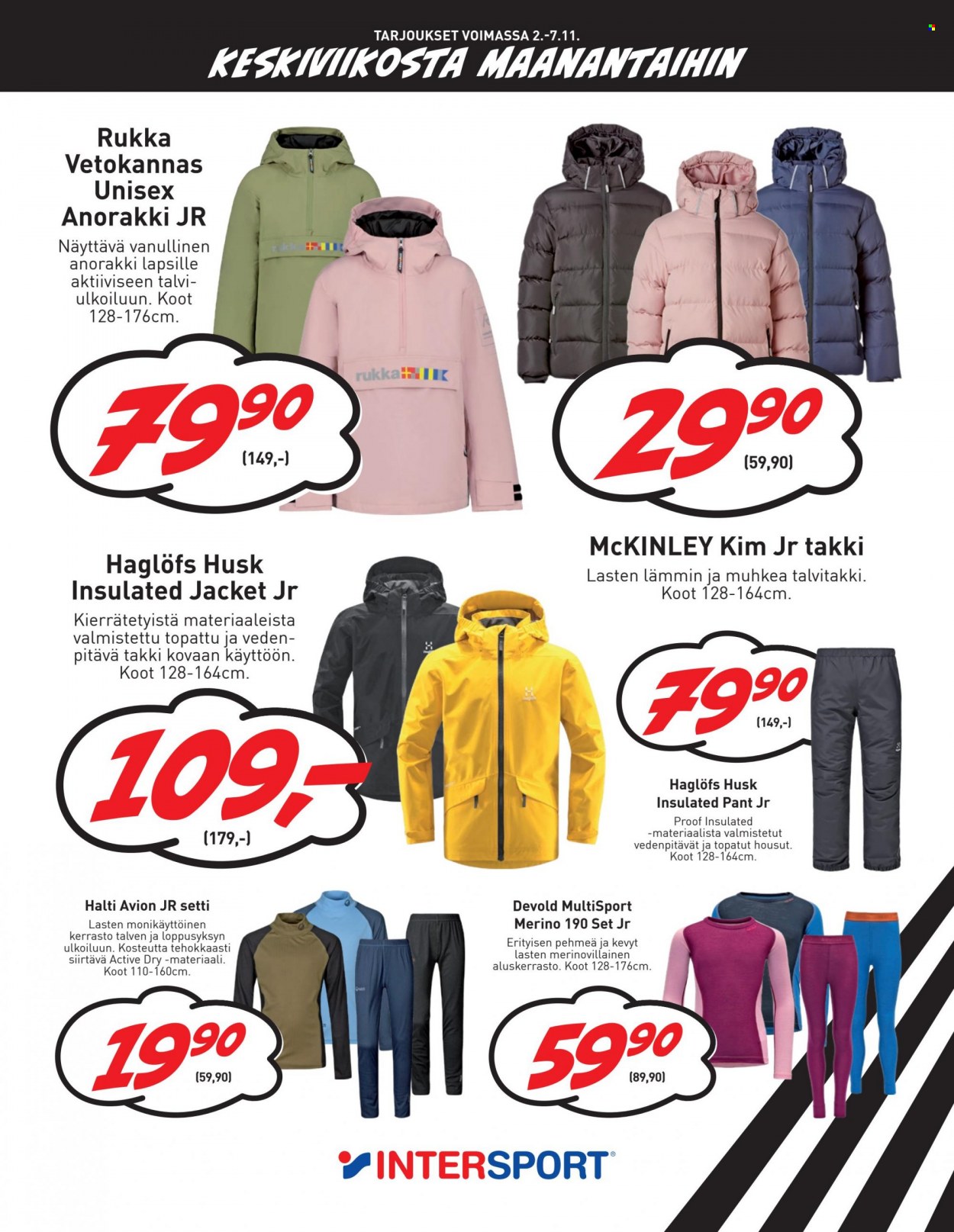 Intersport tarjoukset - 02.11.2022 - 07.11.2022. Sivu 15