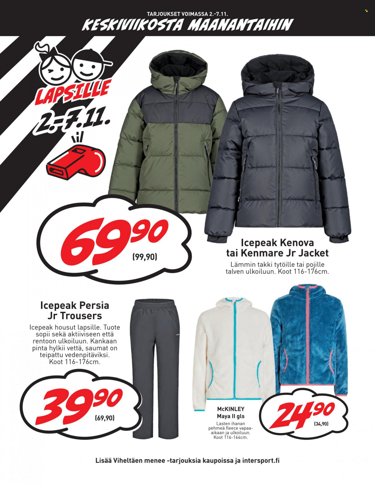 Intersport tarjoukset - 02.11.2022 - 07.11.2022. Sivu 16