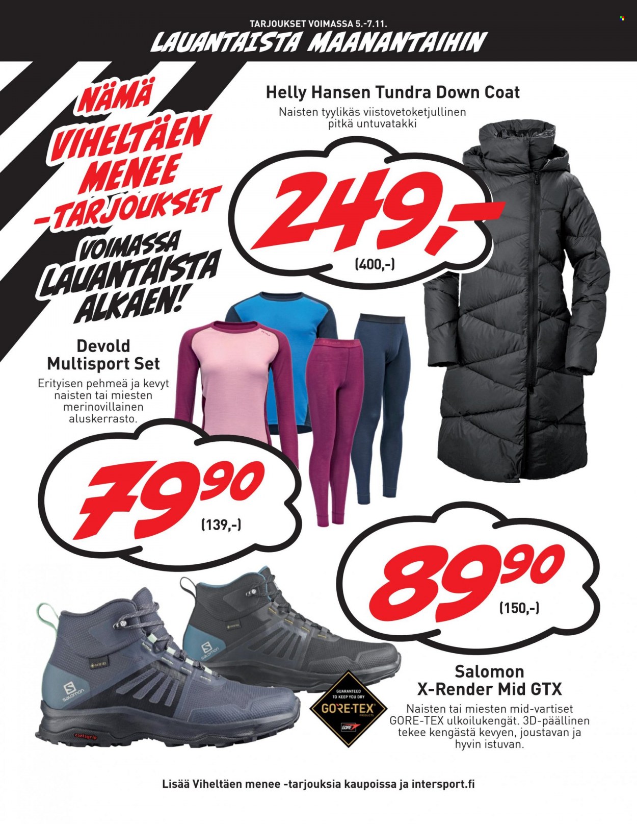 Intersport tarjoukset - 02.11.2022 - 07.11.2022. Sivu 18