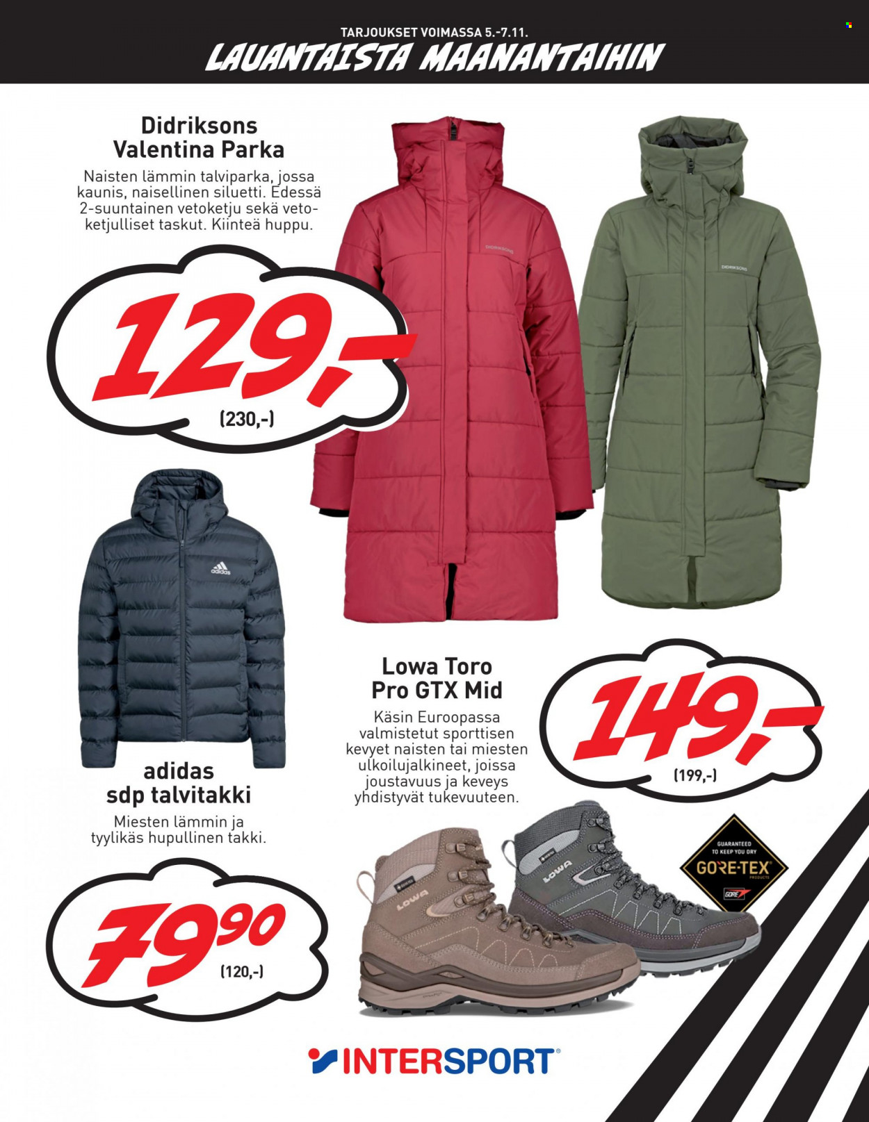 Intersport tarjoukset - 02.11.2022 - 07.11.2022. Sivu 19