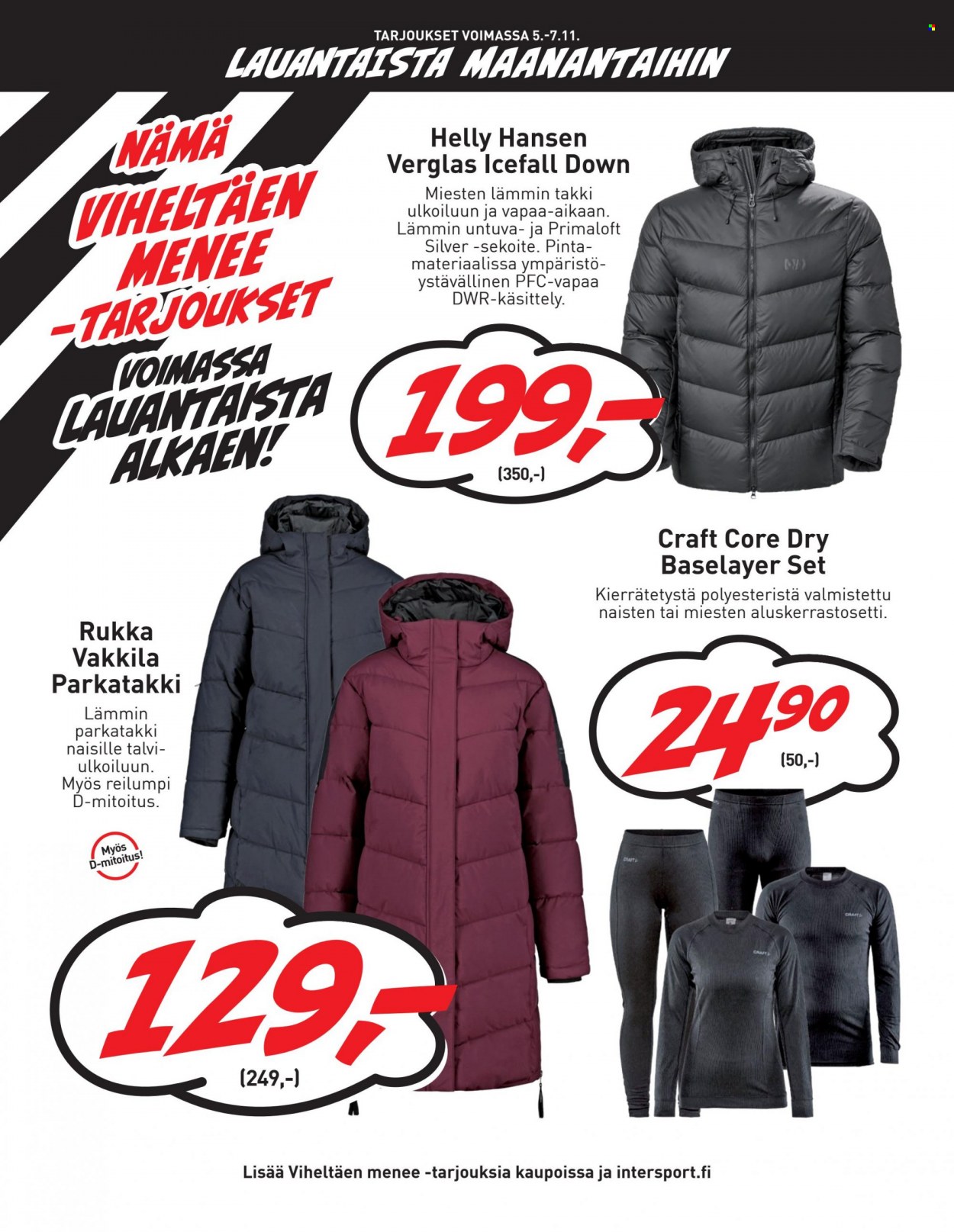Intersport tarjoukset - 02.11.2022 - 07.11.2022. Sivu 20