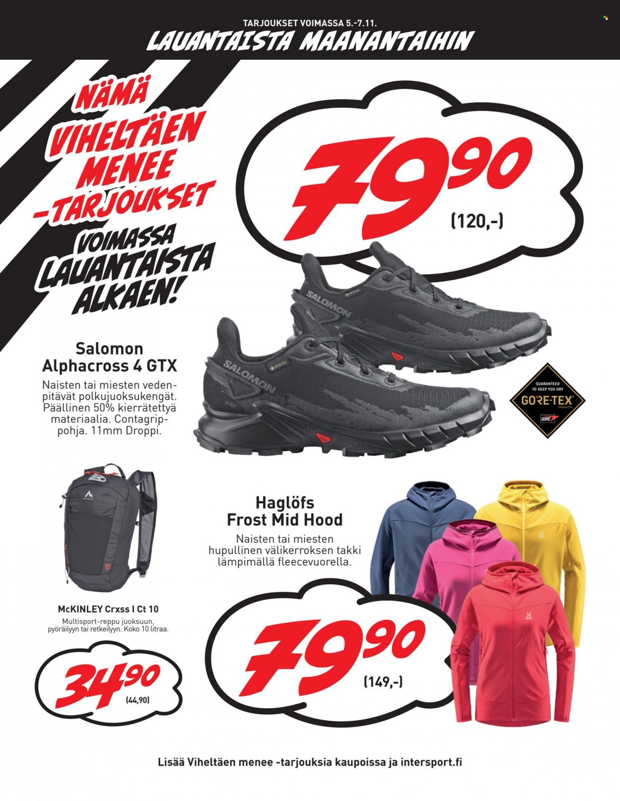 Intersport tarjoukset - 02.11.2022 - 07.11.2022. Sivu 22