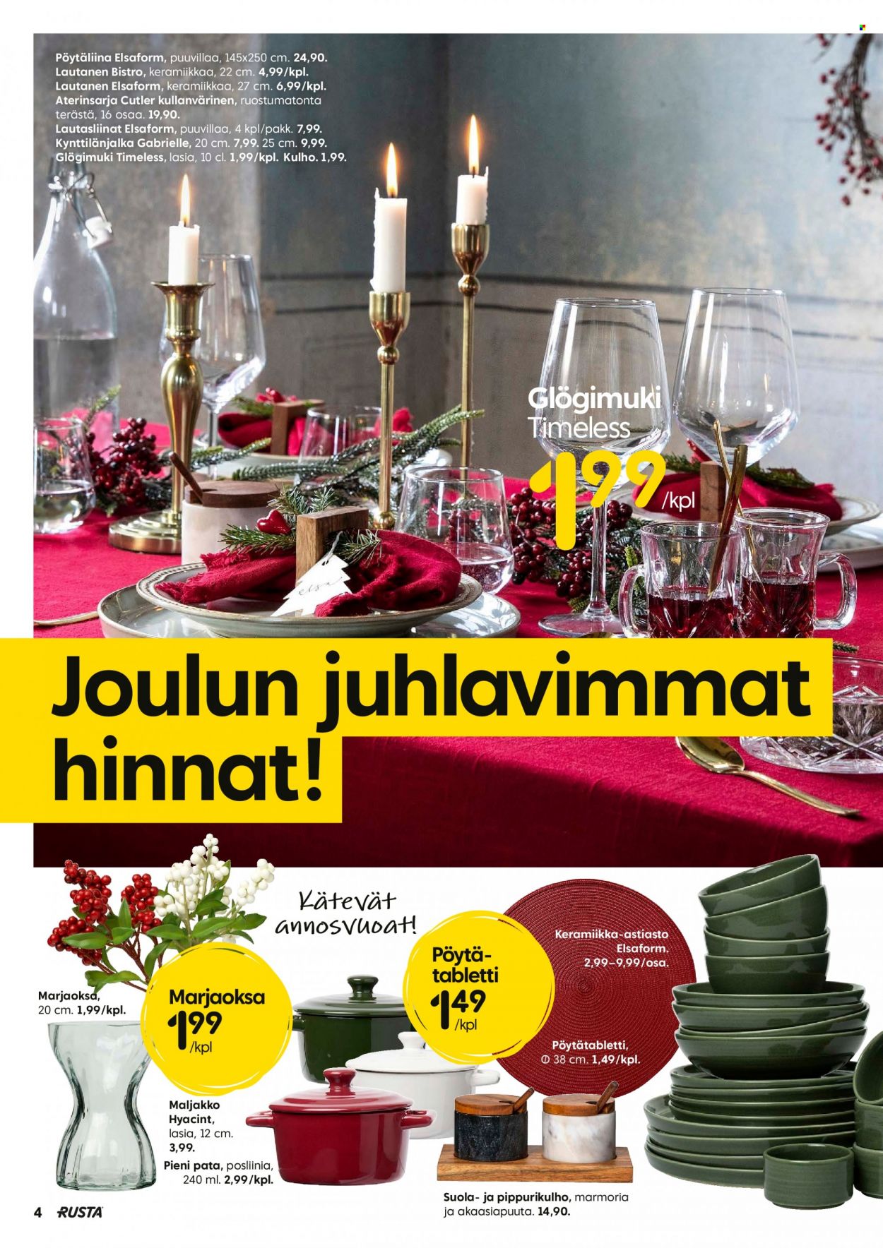 Rusta tarjoukset - 02.11.2022 - 15.11.2022. Sivu 4