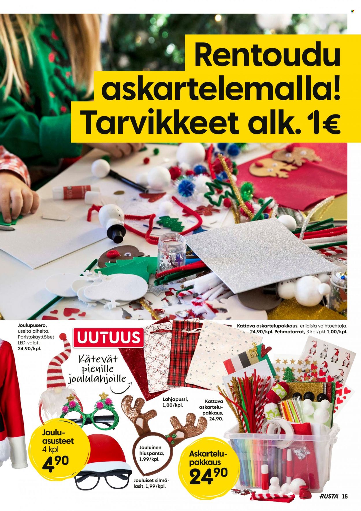 Rusta tarjoukset - 02.11.2022 - 15.11.2022. Sivu 15