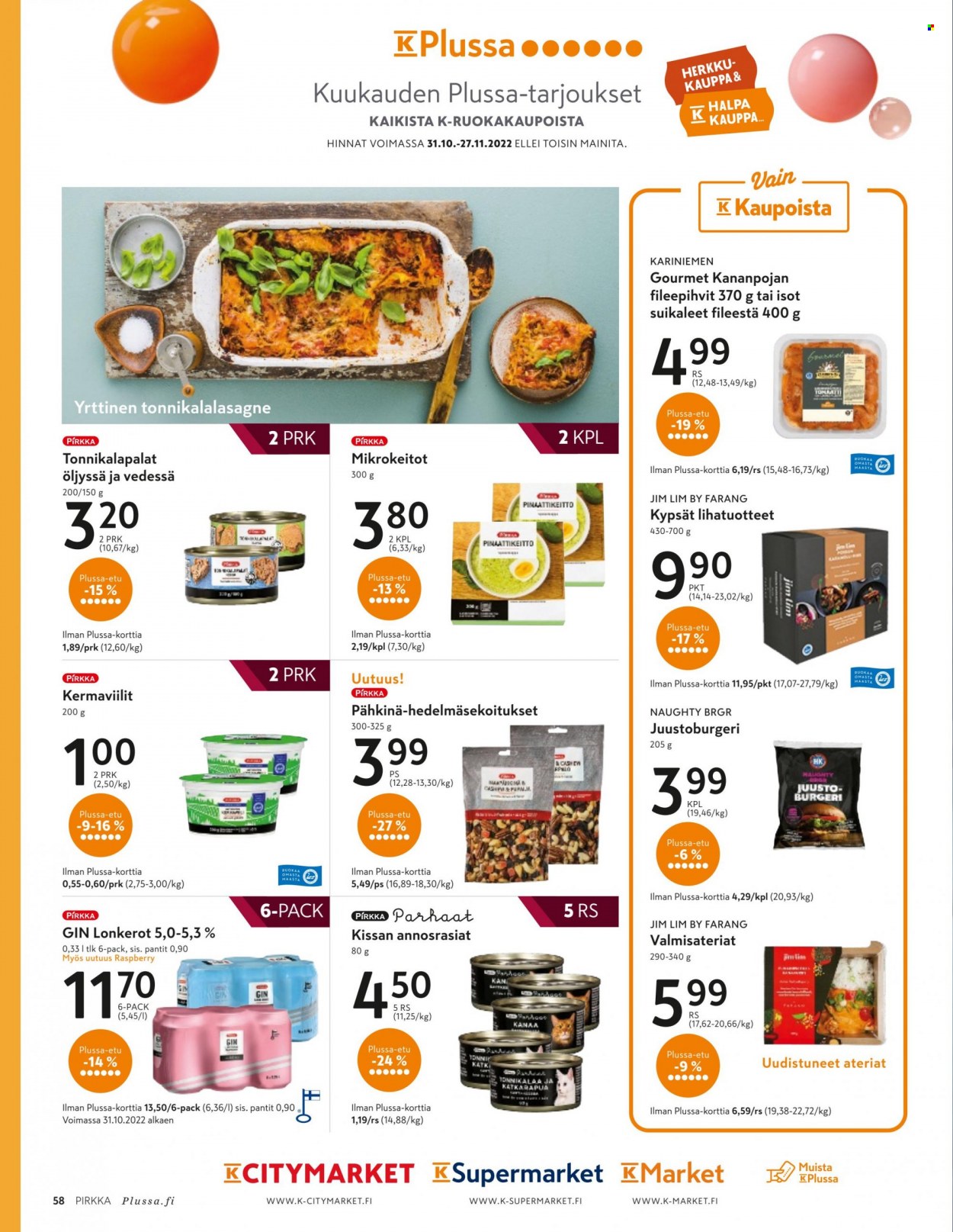 K-market tarjoukset. Sivu 58