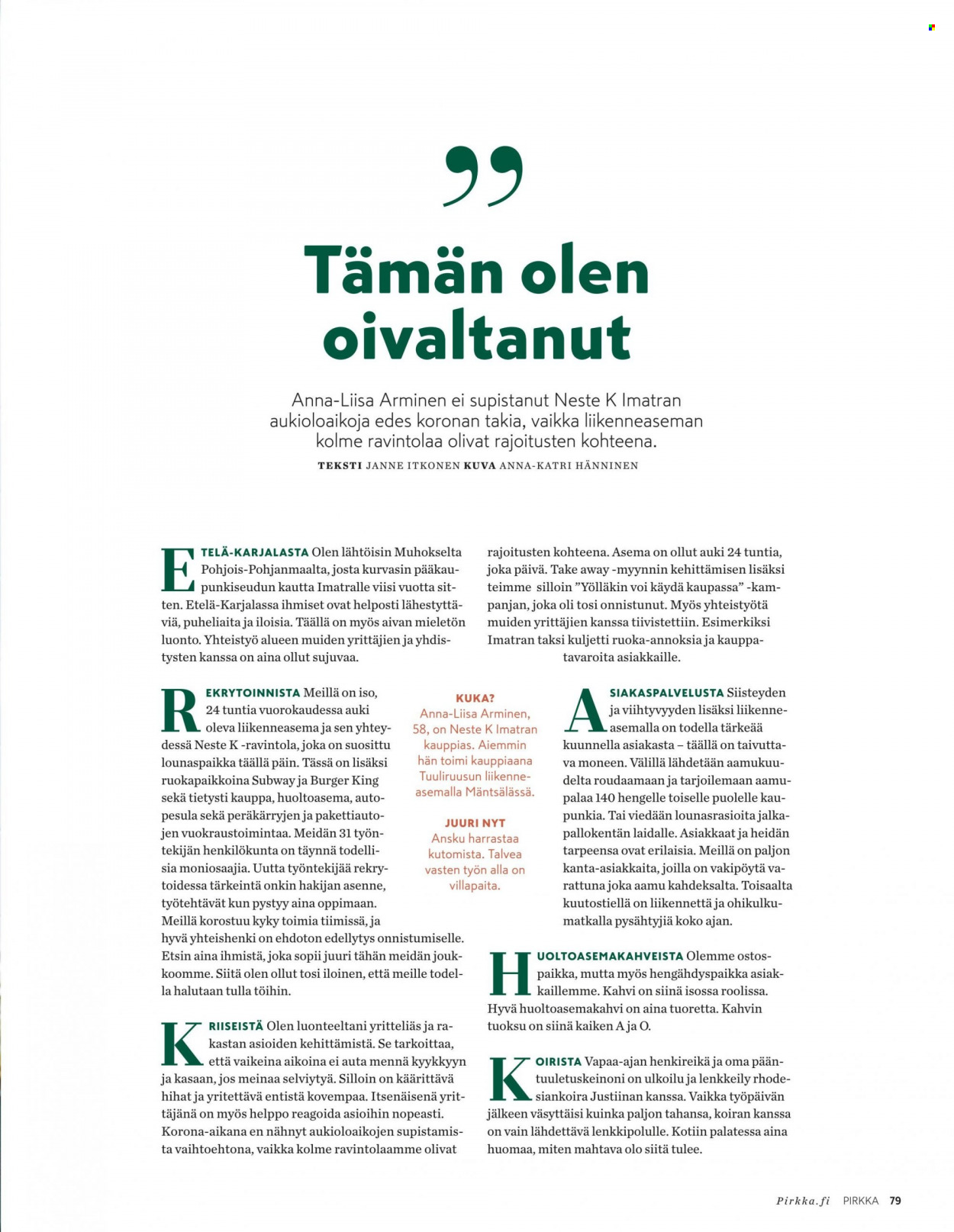 K-market tarjoukset. Sivu 79