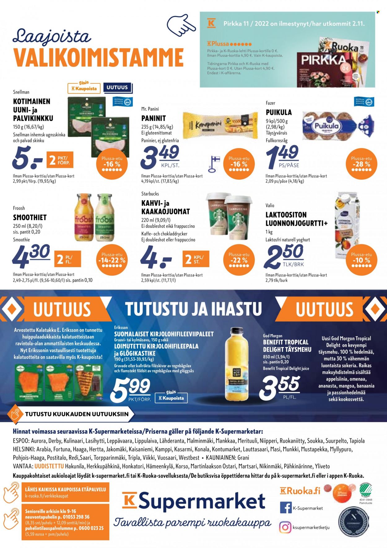 K-Supermarket tarjoukset - 03.11.2022 - 06.11.2022. Sivu 8