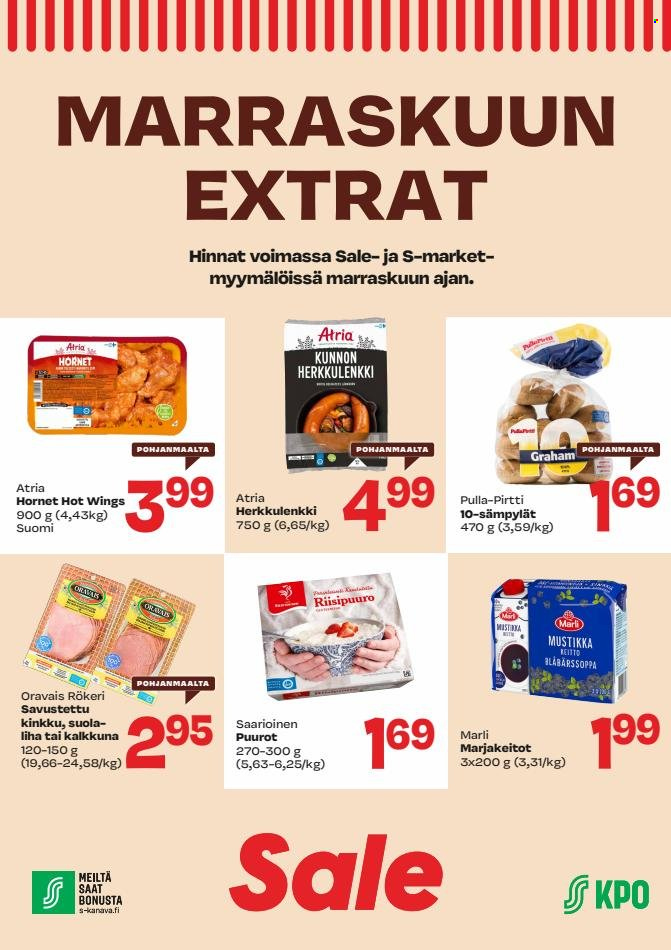 Sale tarjoukset. Sivu 1