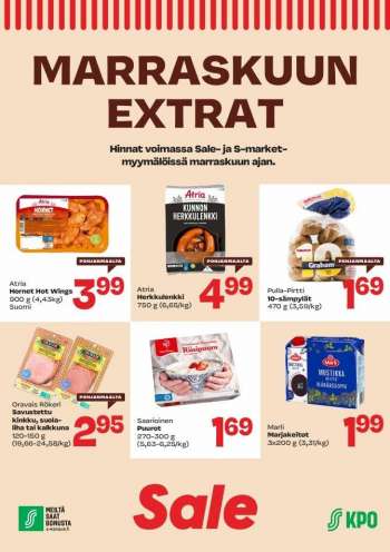 Sale tarjoukset .