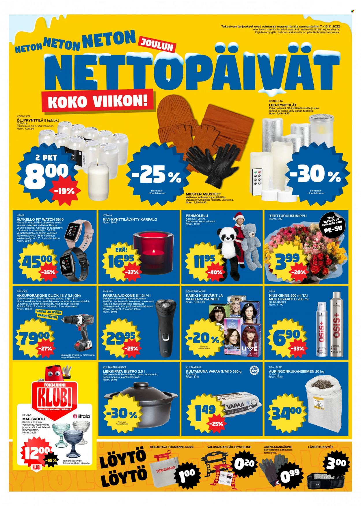 Tokmanni tarjoukset - 07.11.2022 - 13.11.2022. Sivu 16