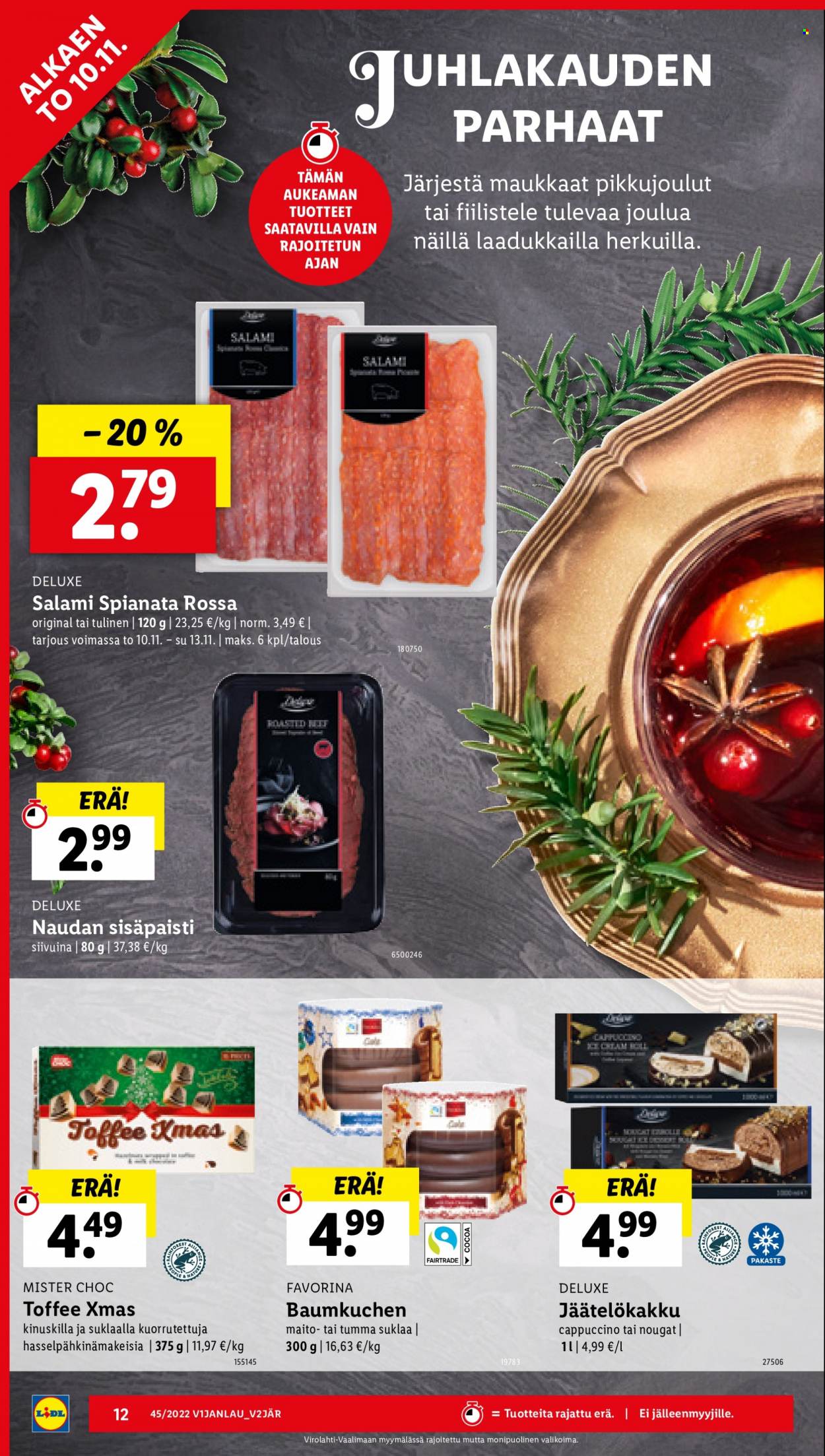 Lidl tarjoukset - 10.11.2022 - 16.11.2022. Sivu 12