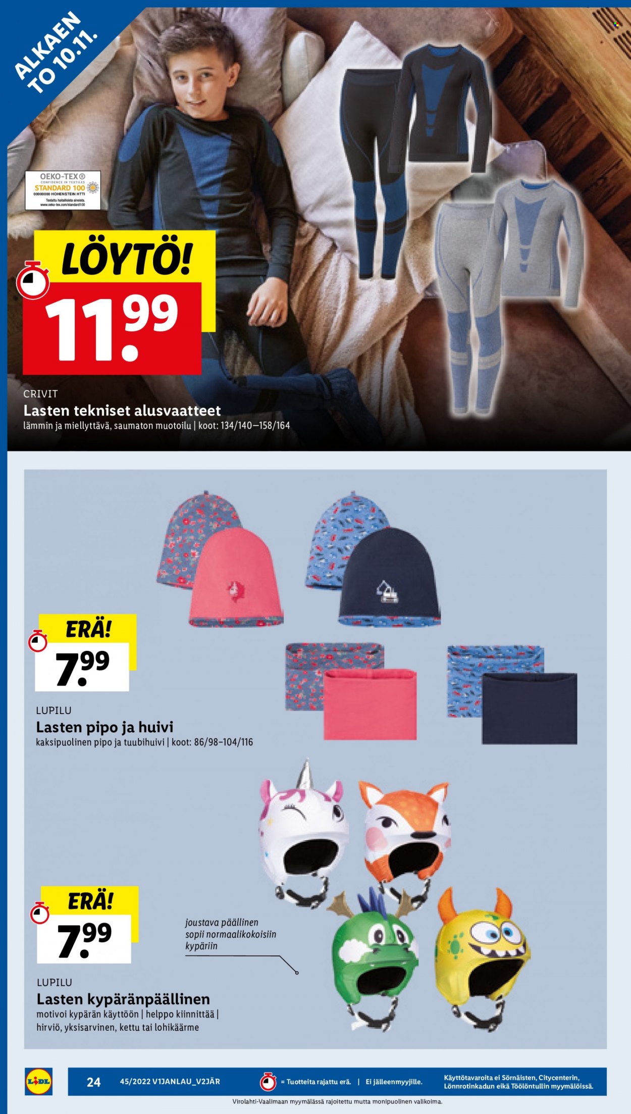 Lidl tarjoukset - 10.11.2022 - 16.11.2022. Sivu 24