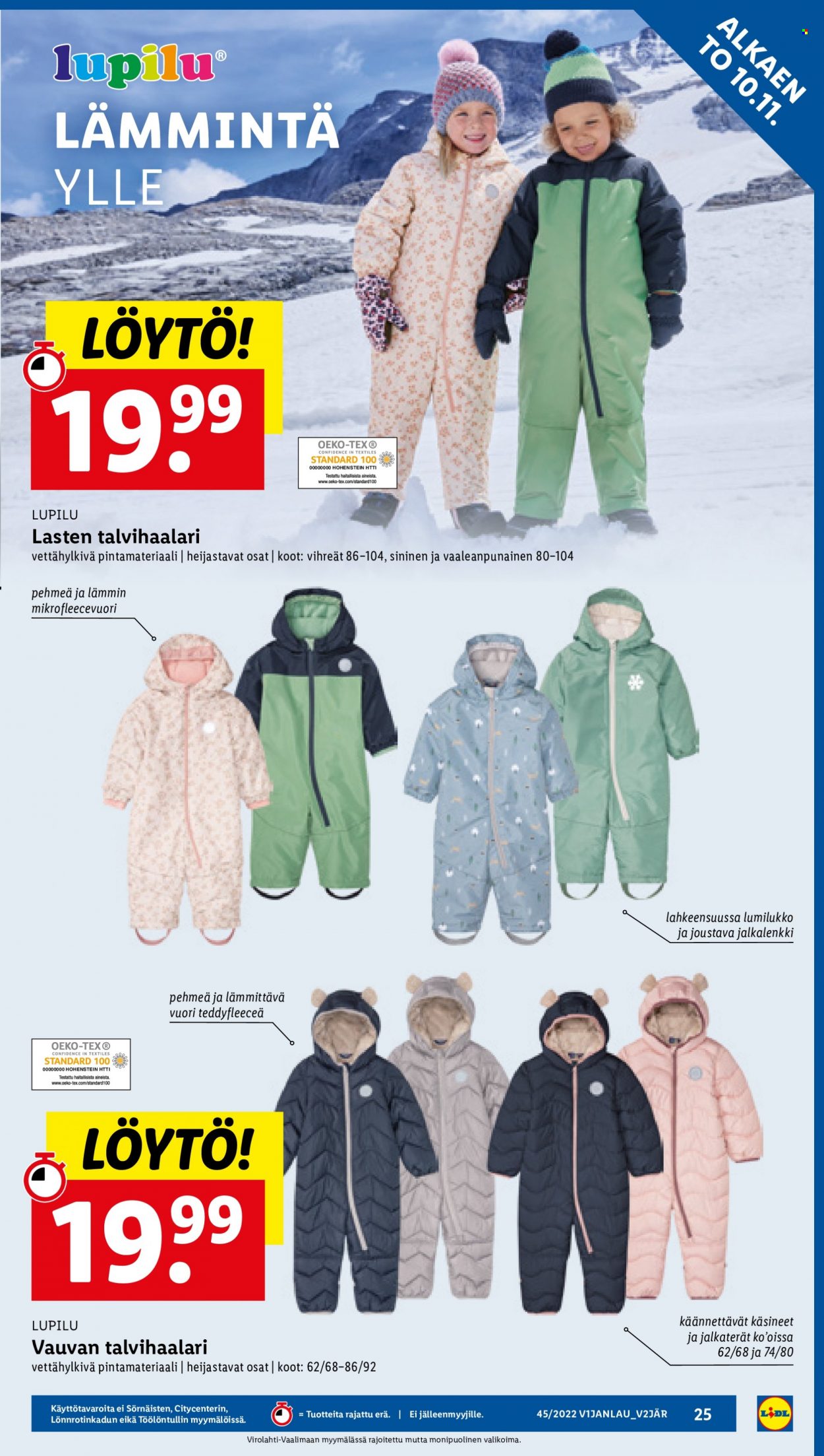 Lidl tarjoukset - 10.11.2022 - 16.11.2022. Sivu 25