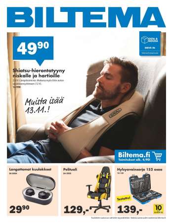 BILTEMA tarjoukset