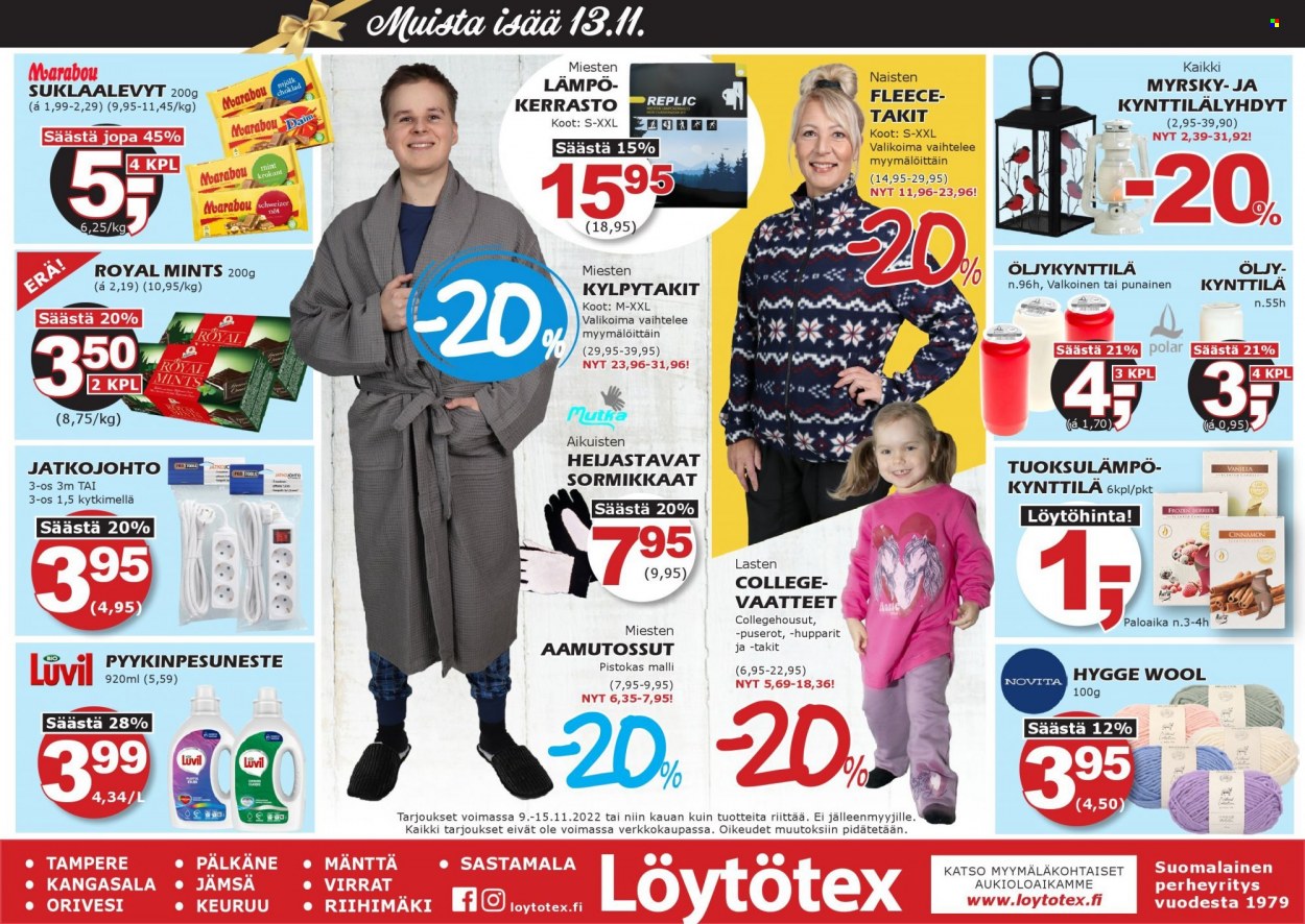 Löytötex tarjoukset - 09.11.2022 - 15.11.2022. Sivu 1
