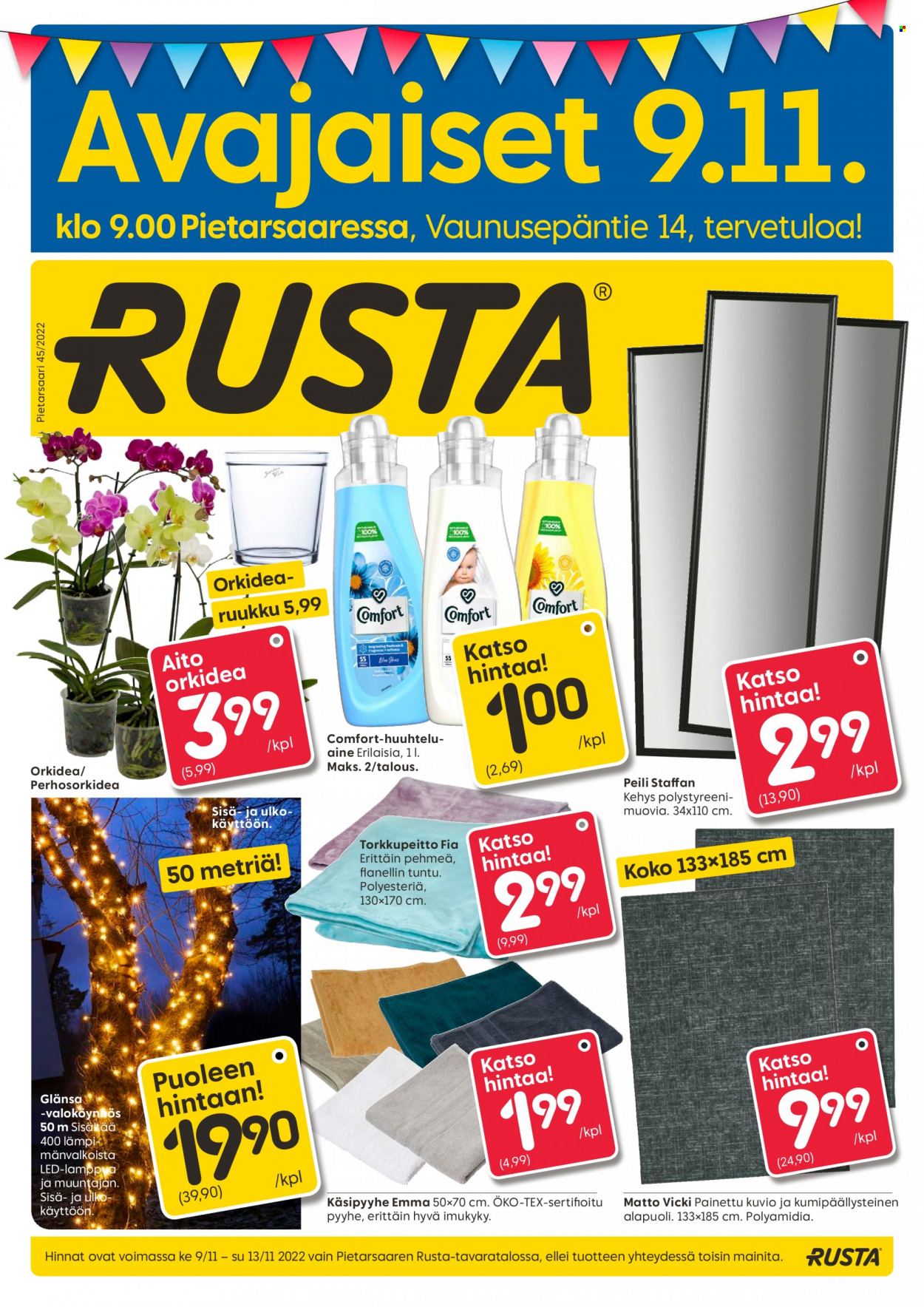 Rusta tarjoukset - 09.11.2022 - 13.11.2022. Sivu 1