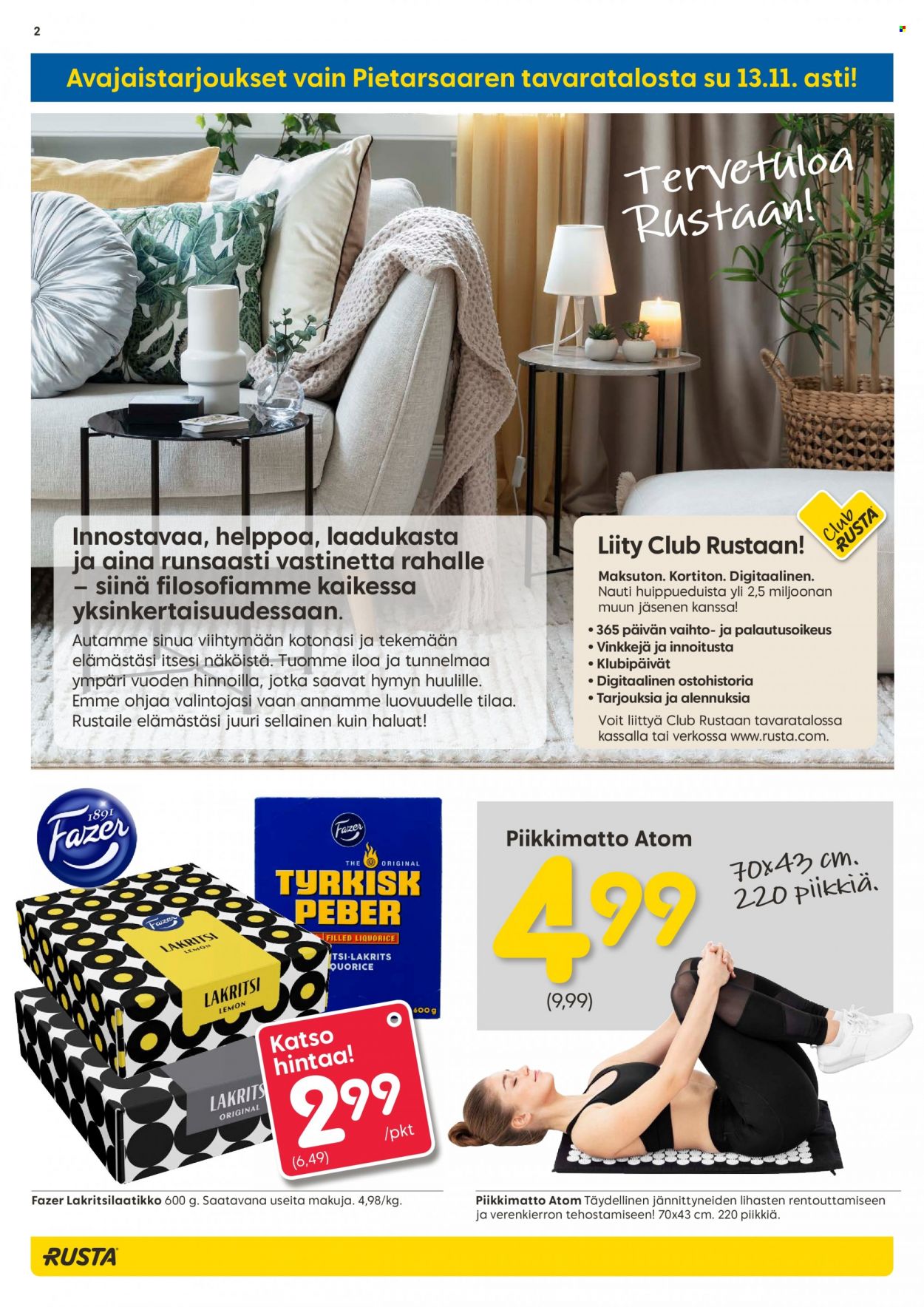 Rusta tarjoukset - 09.11.2022 - 13.11.2022. Sivu 2