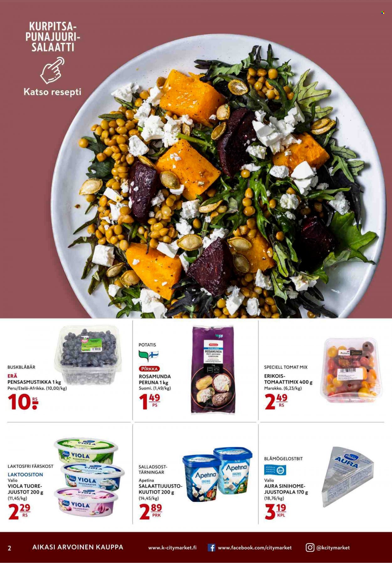K-citymarket tarjoukset - 10.11.2022 - 13.11.2022. Sivu 2