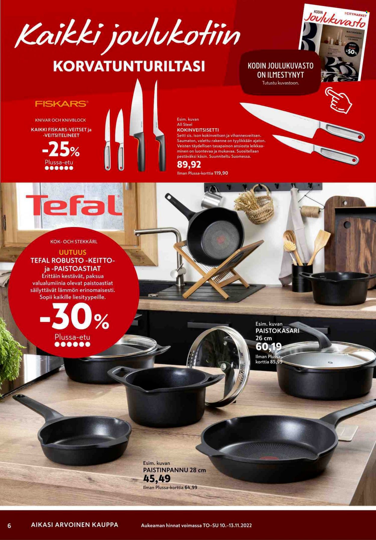 K-citymarket tarjoukset - 10.11.2022 - 13.11.2022. Sivu 6
