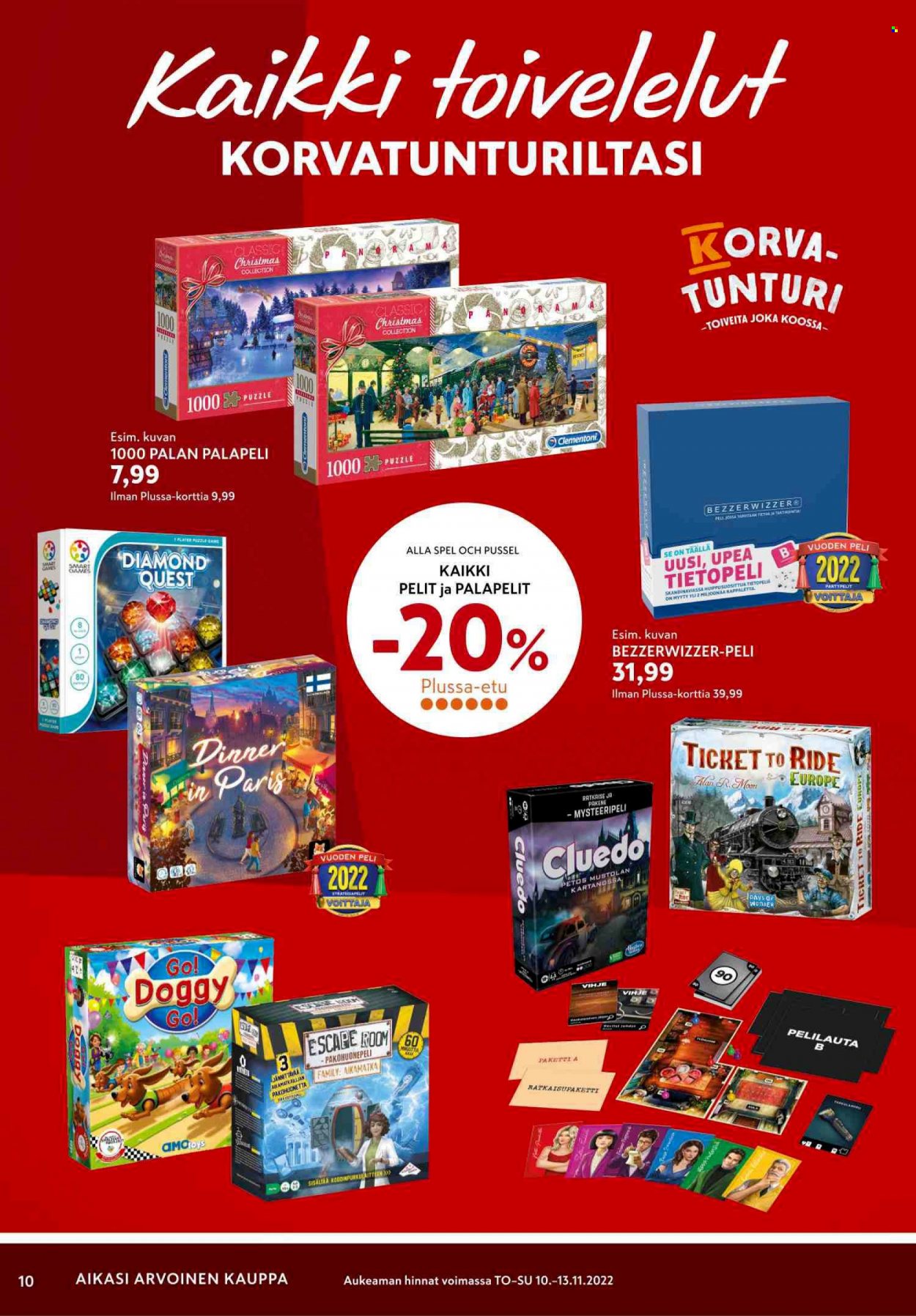 K-citymarket tarjoukset - 10.11.2022 - 13.11.2022. Sivu 10
