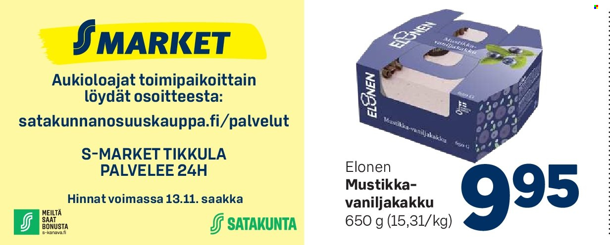S-market tarjoukset - 11.11.2022 - 13.11.2022. Sivu 1