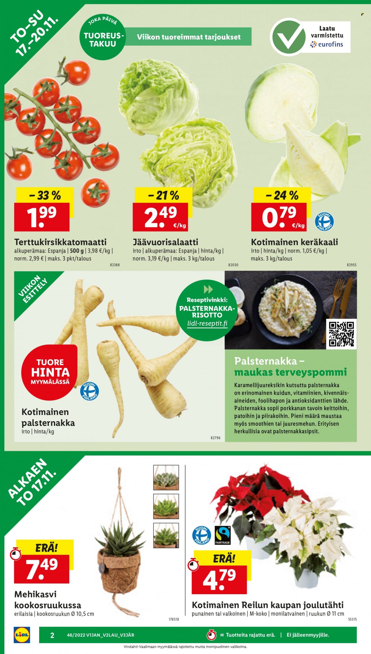 Lidl tarjoukset - 17.11.2022 - 23.11.2022. Sivu 2