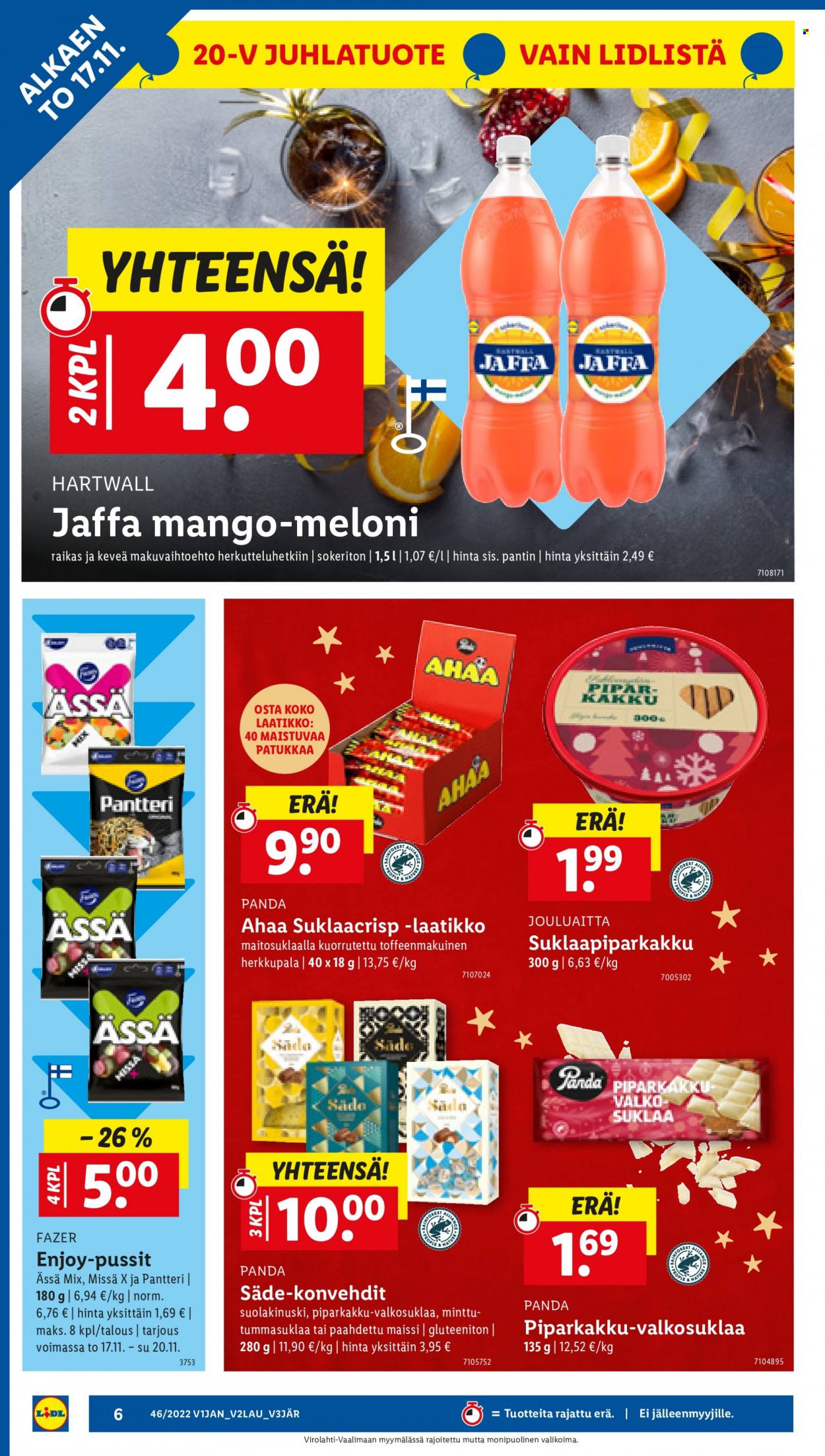 Lidl tarjoukset - 17.11.2022 - 23.11.2022. Sivu 6