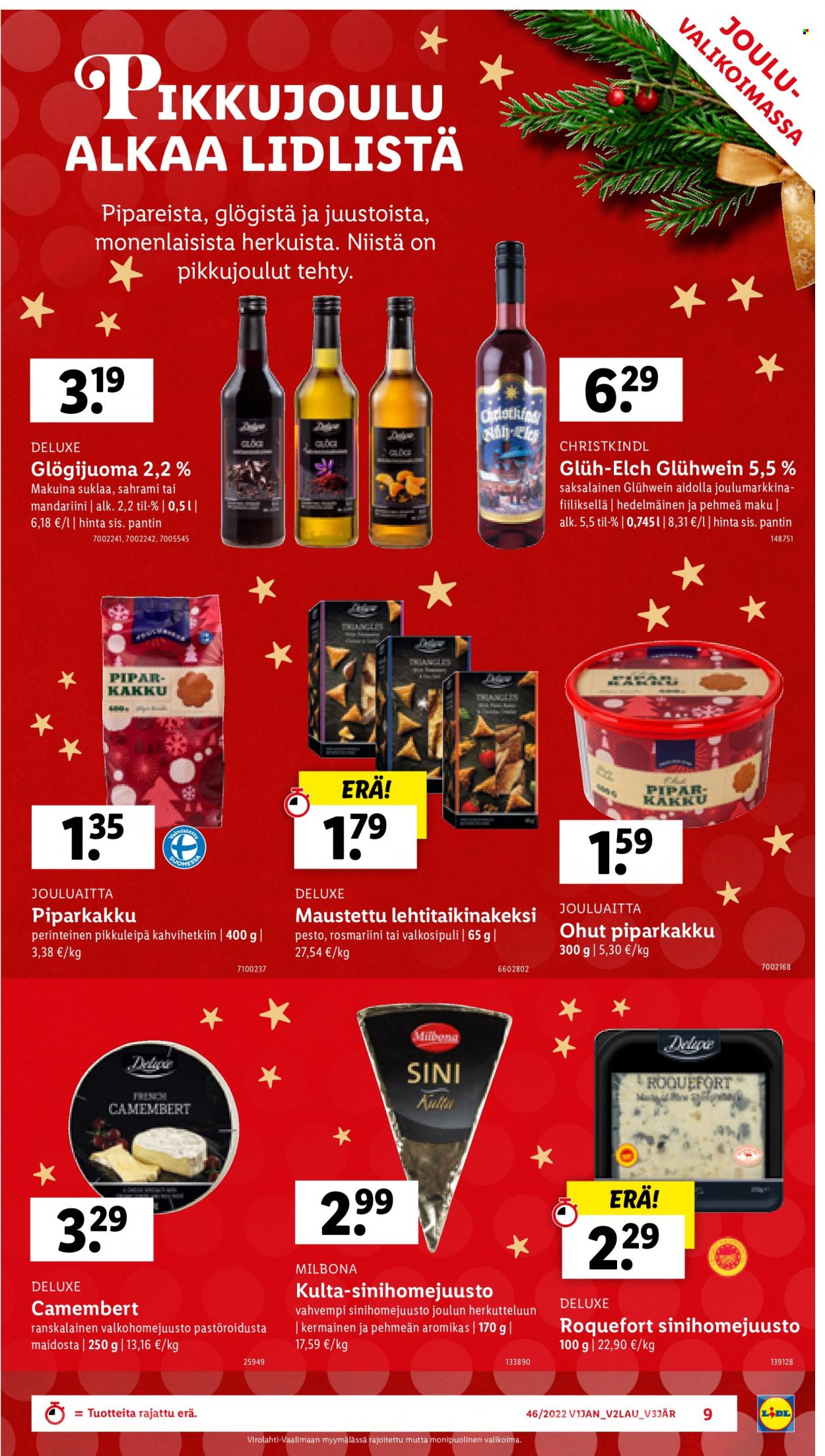 Lidl tarjoukset - 17.11.2022 - 23.11.2022. Sivu 9